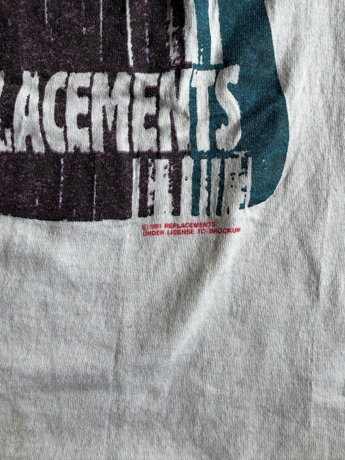 VTG 1991 The Replacements Brockum Tee Sz XL