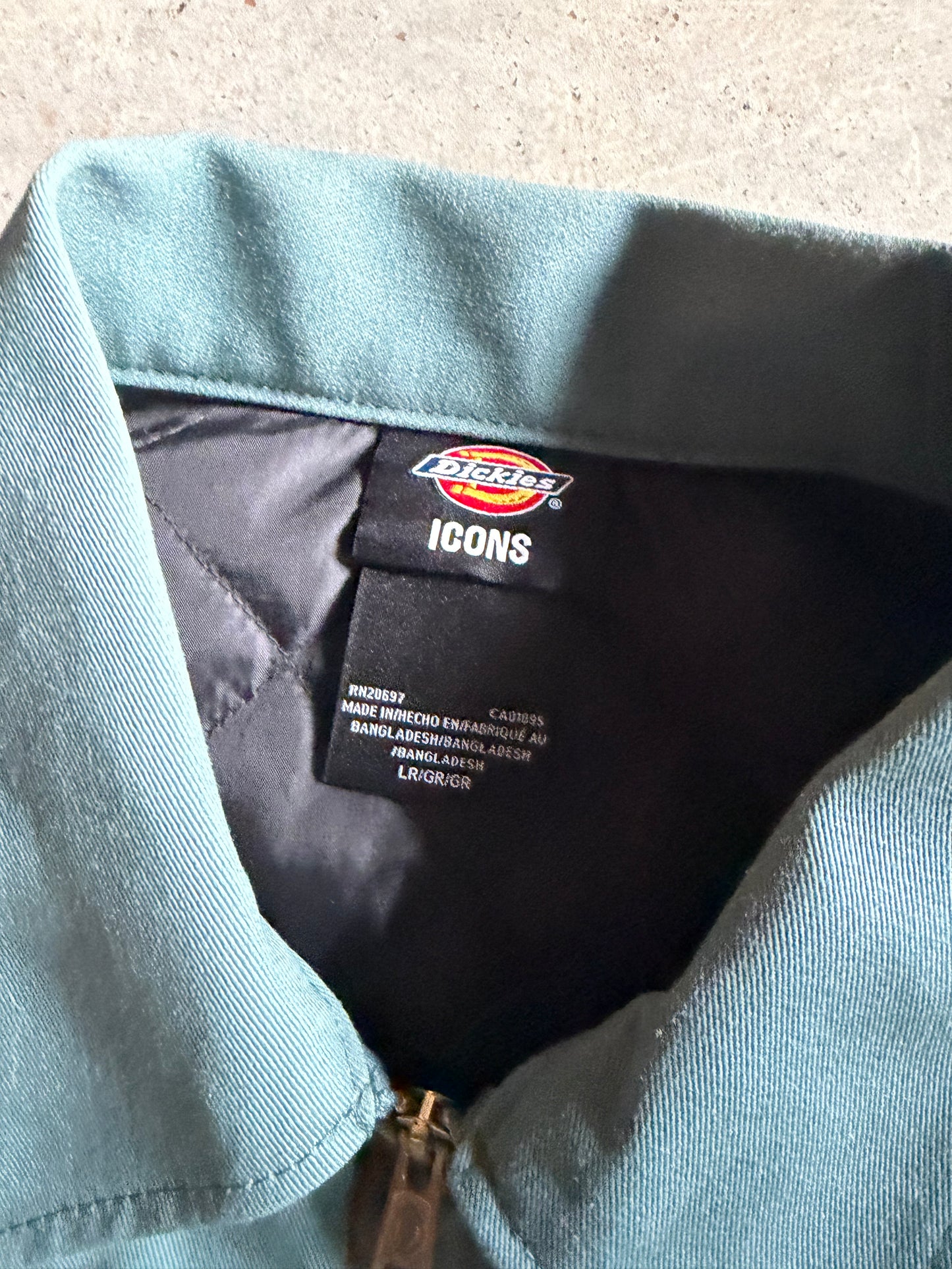 Dickies Eisenhower Lincoln Green Insulated Work Jacket Sz L