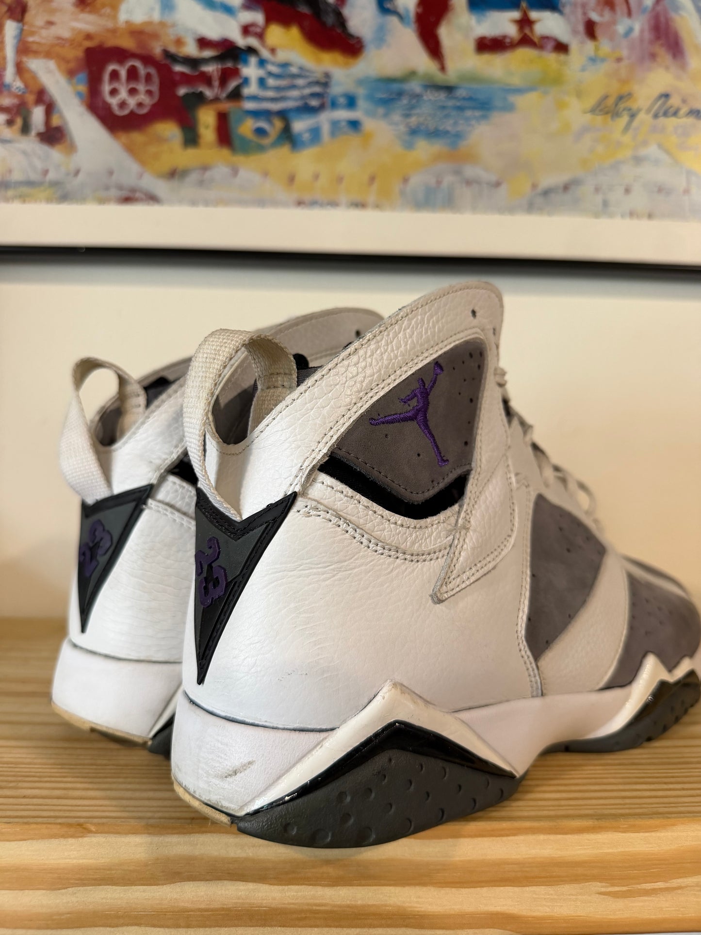 Preowned Jordan 7 Retro Flint 2005 Sz 12M/13.5W