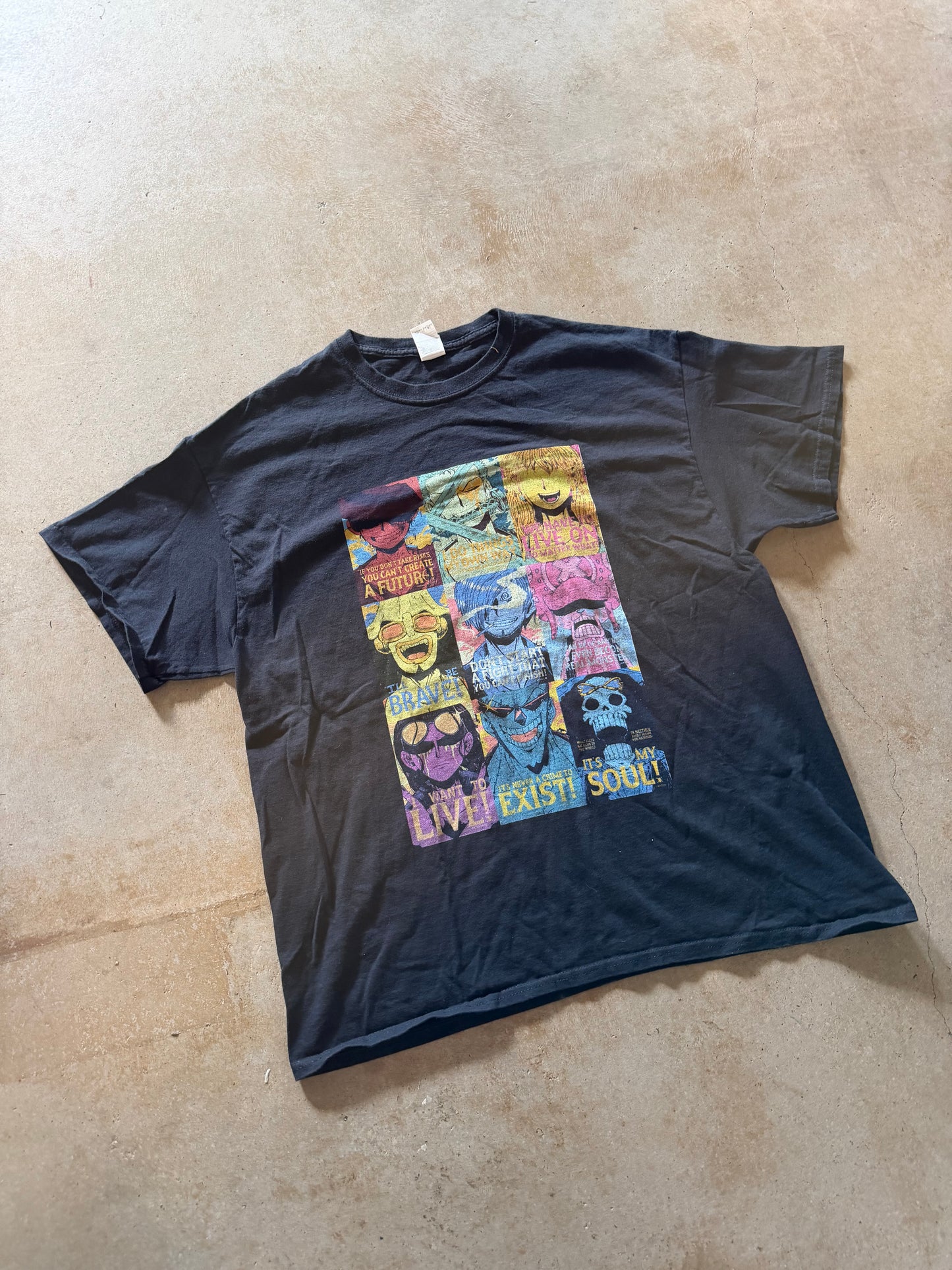 One Piece Poster Tee Sz XL