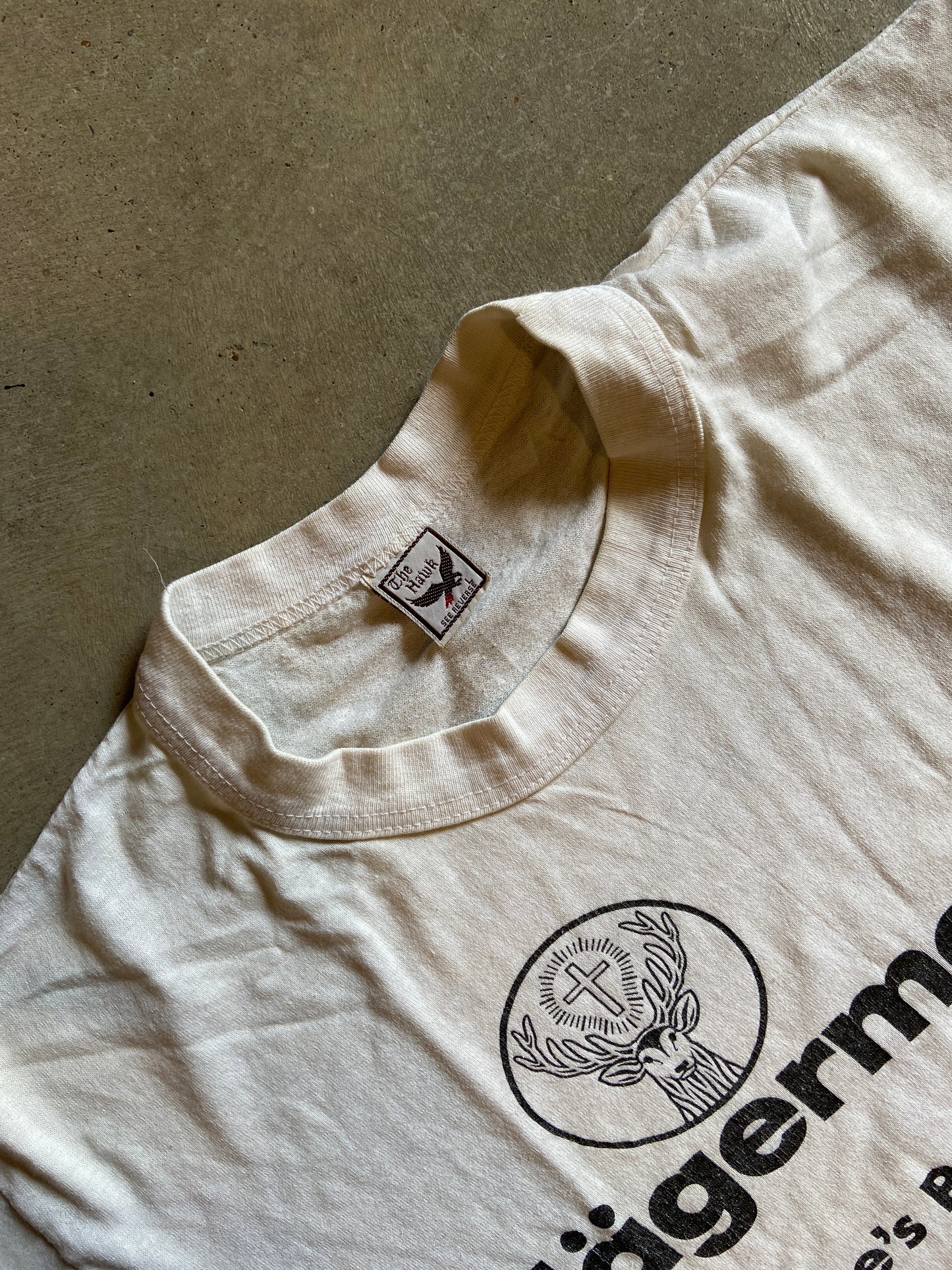 VTG 80s Jagermeister Graphic Tee Sz M