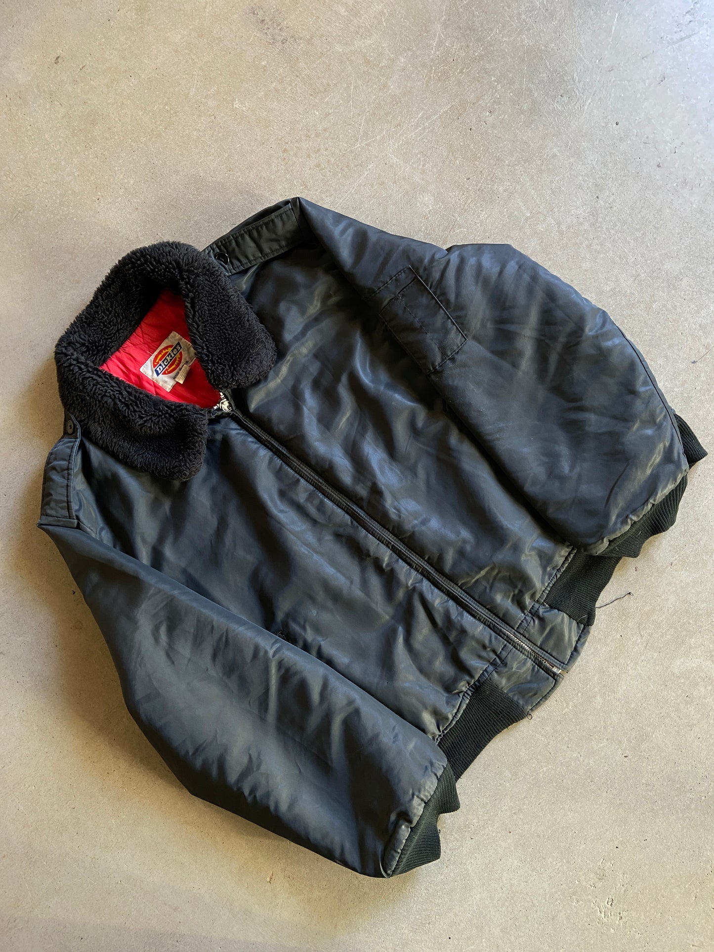 VTG Dickies Zip Up Jacket Sz XL