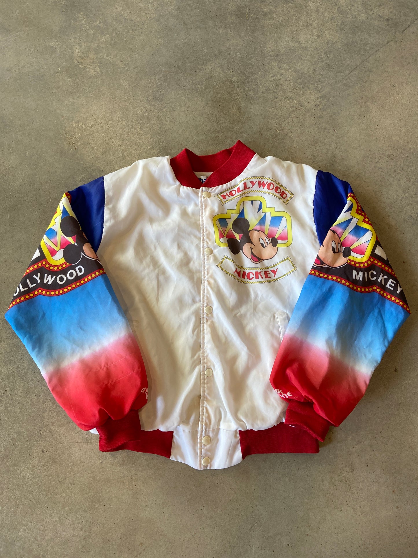 VTG Chalkline Mickey Mouse Fanimation Jacket Sz Med