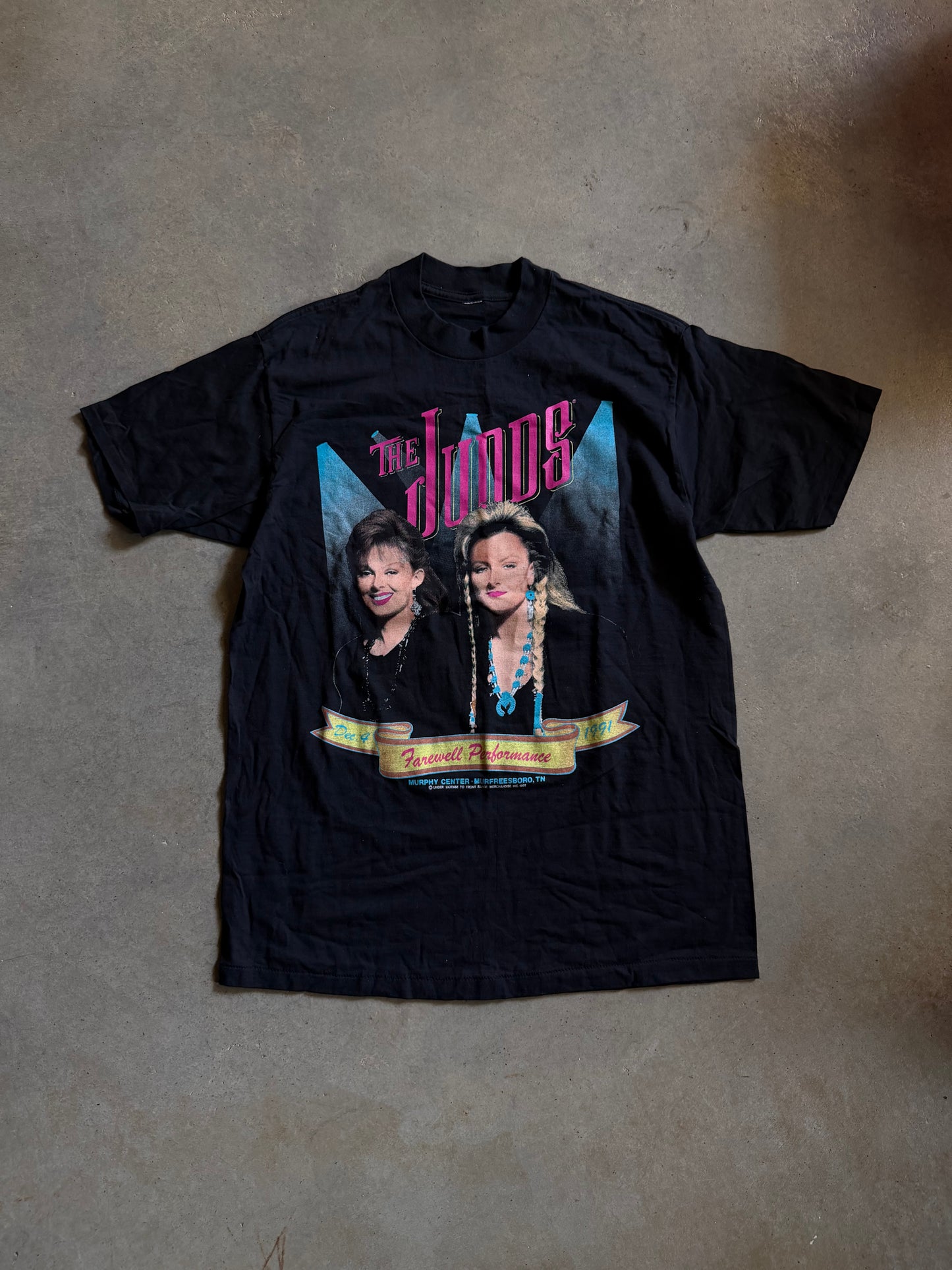 VTG The Judds Farewell Show Tee Sz L
