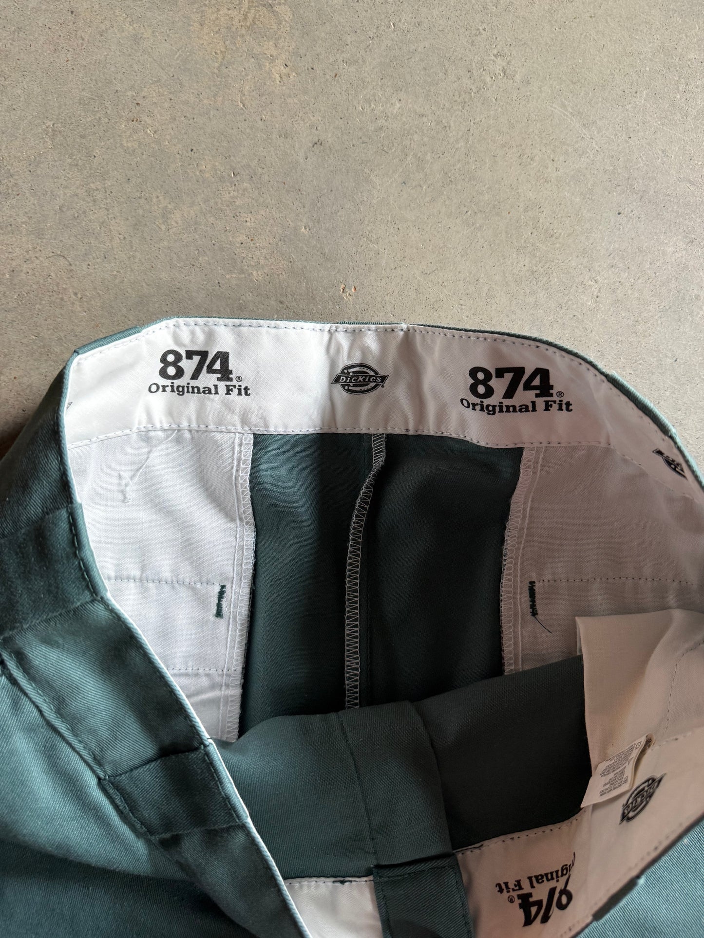 Dickies Eisenhower Lincoln Green Insulated Pants Sz 34x30