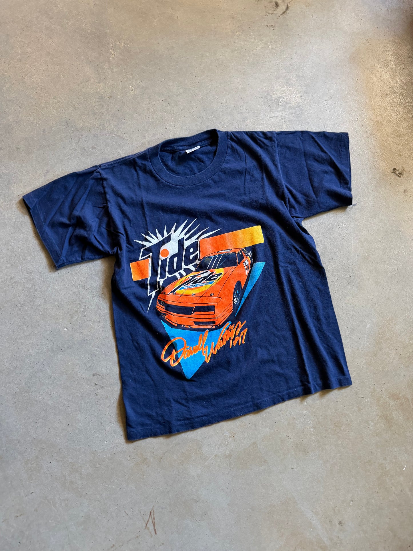 VTG Darrell Waltrip Tide Tee Sz M