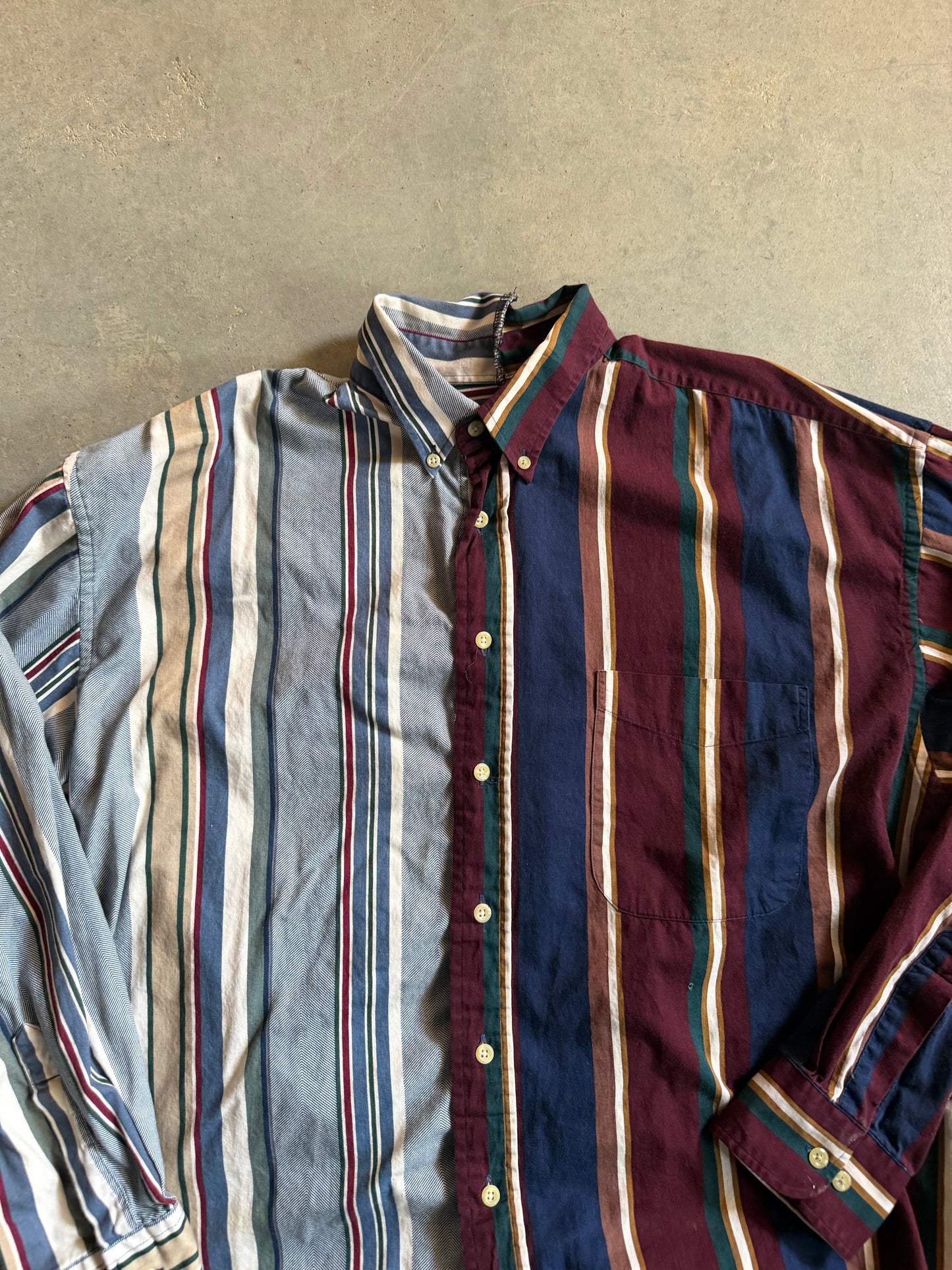 Reworked Button Up Shirt Sz L