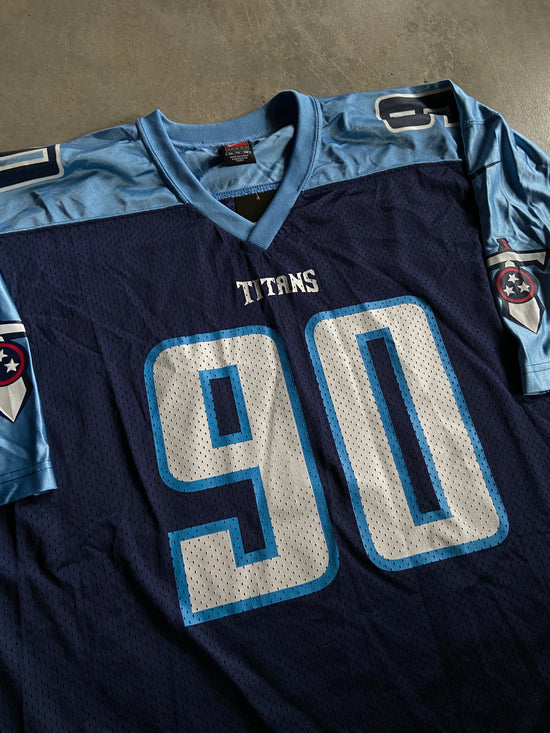 VTG Nike Tennessee Titans Jevon Kearse Jersey Sz XL