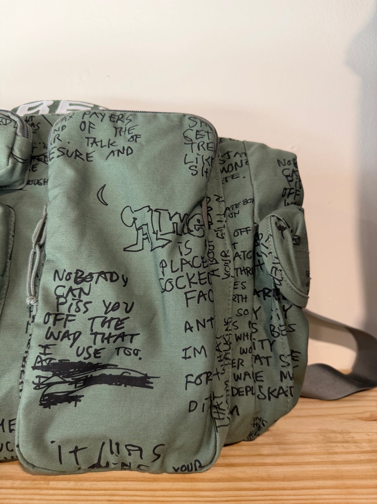 Preowned Supreme SS23 Gonz Field Messenger Bag