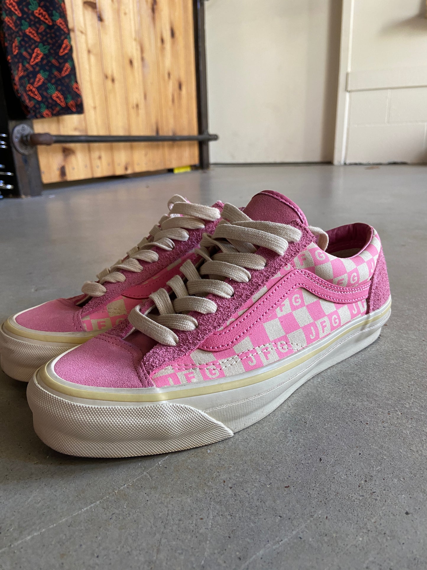 Preowned Vans Joe Freshgoods x OG Style 36 LX 'Honeymoon Stage - Pink' Sz 7.5M