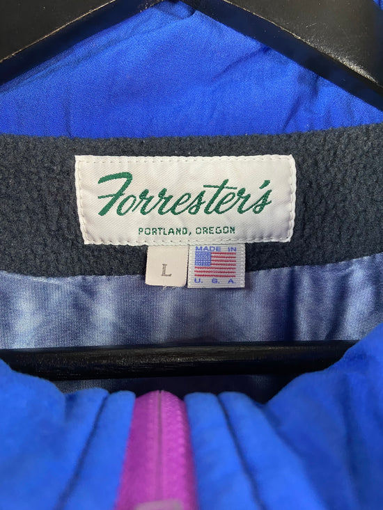 VTG Forrester's Half-zip Fleece Jacket SZ XL
