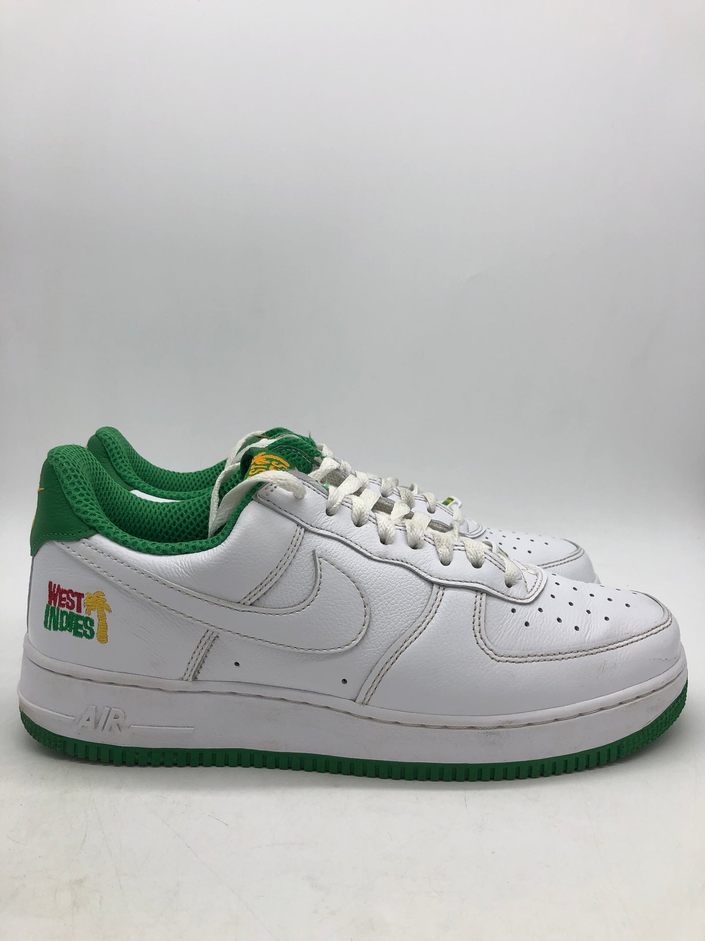 Preowned Nike Air Force 1 Low Retro QS West Indies Sz 10.5M/12W