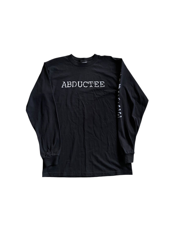 VTG Abductee Text L/S Tee Sz S/M