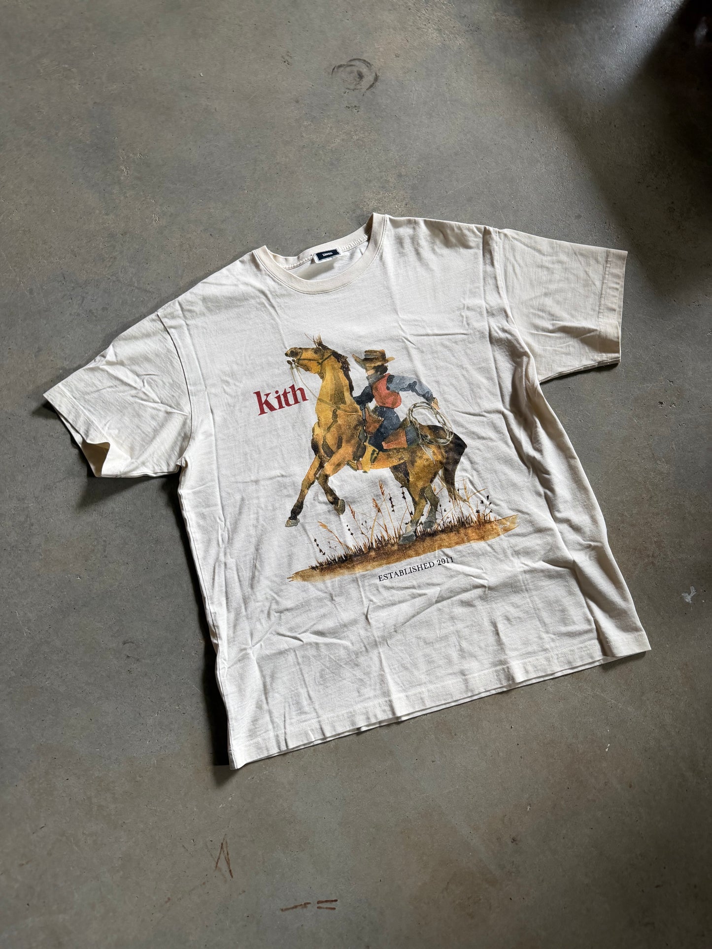 Kith Cowboy Art Tee Sz L/XL