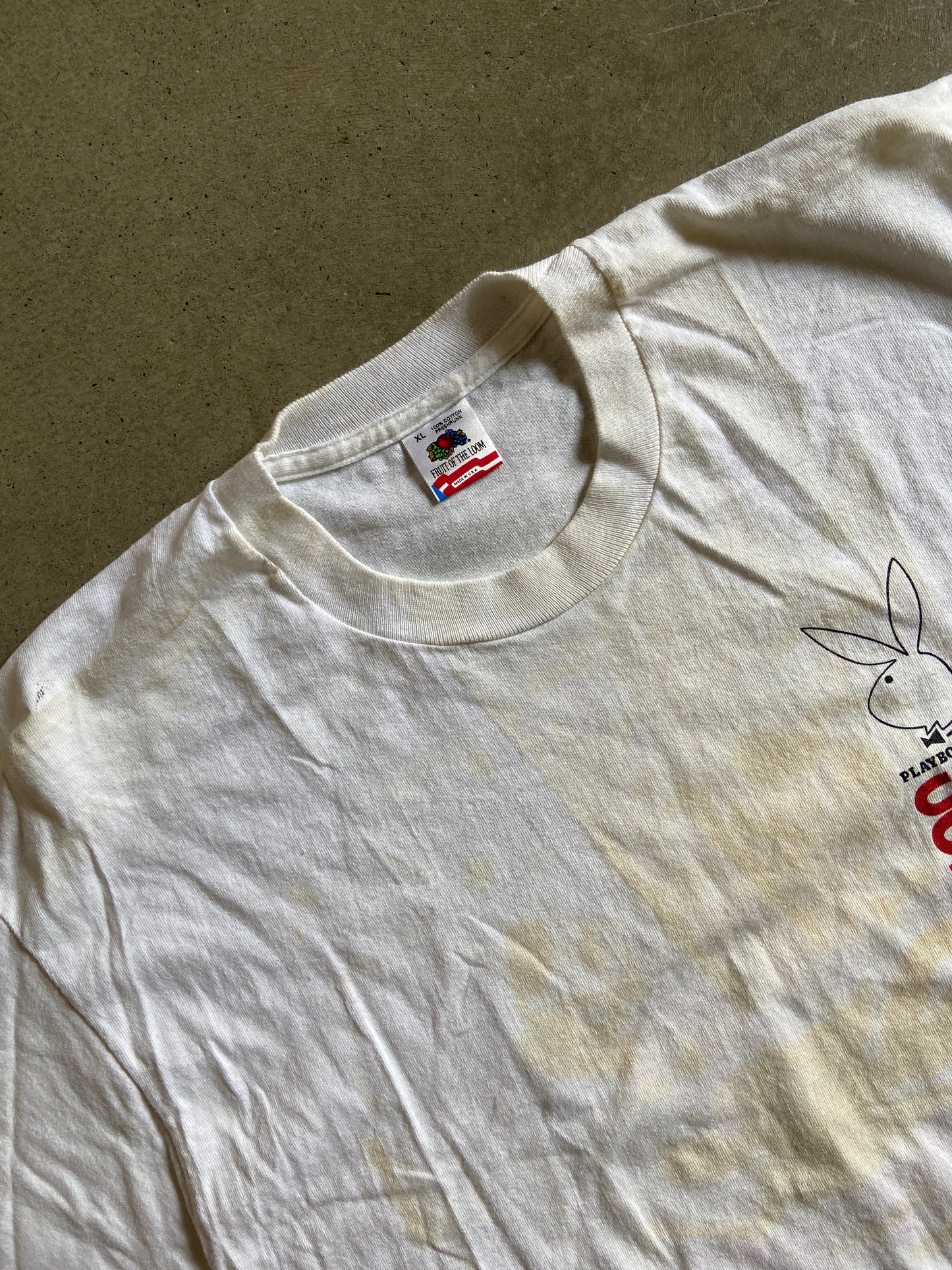 VTG 90s Playboy Club Shirt Sz XL