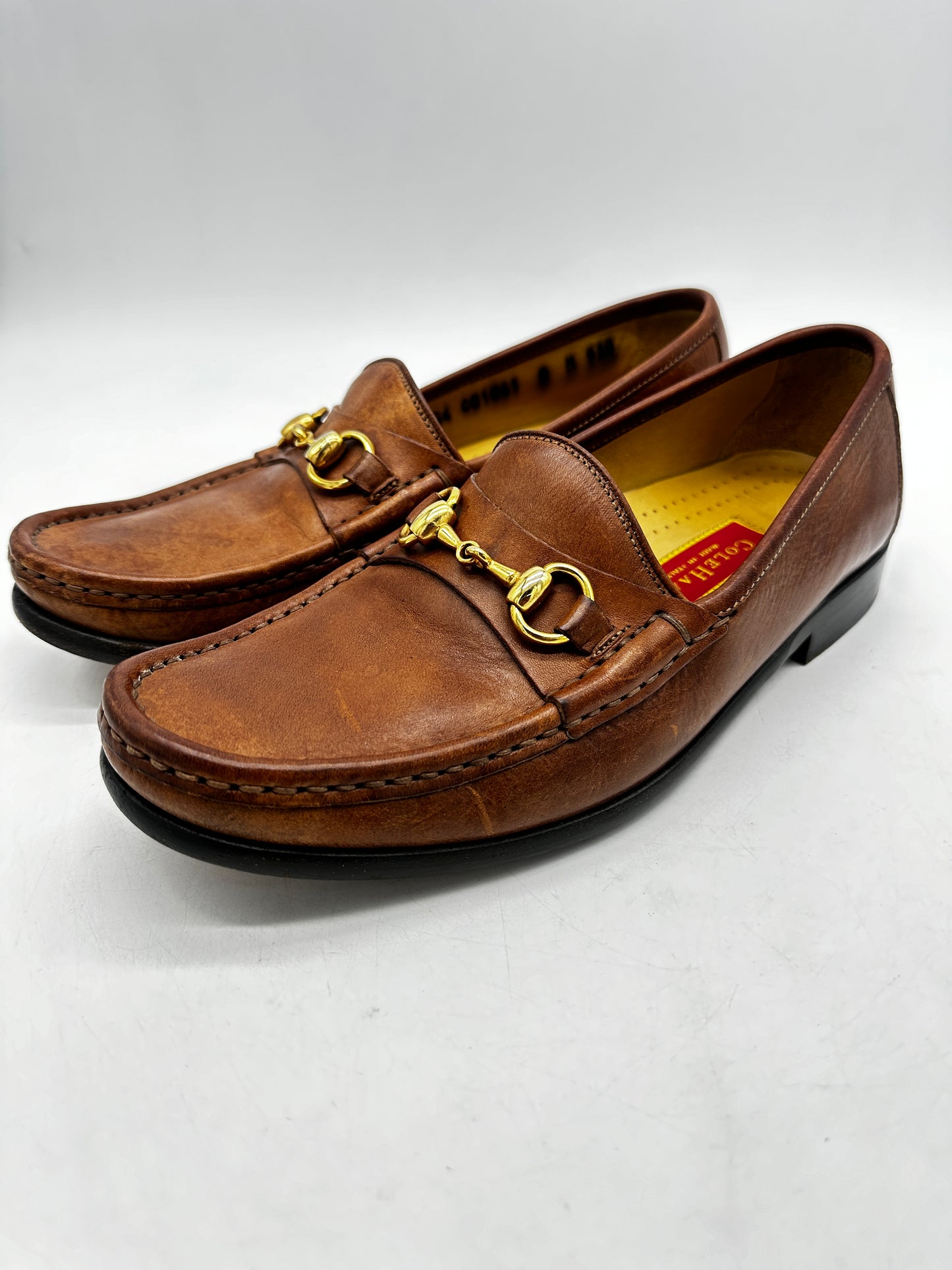 Preowned Cole Haan Chestnut Penny Loafers Sz 8M/9.5W