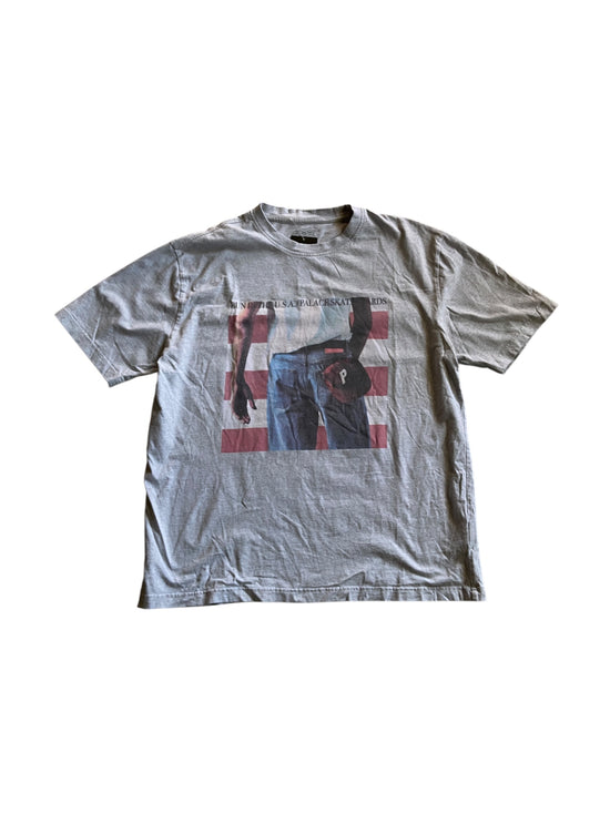 Palace "Born to Bun" Tee Grey Sz XL