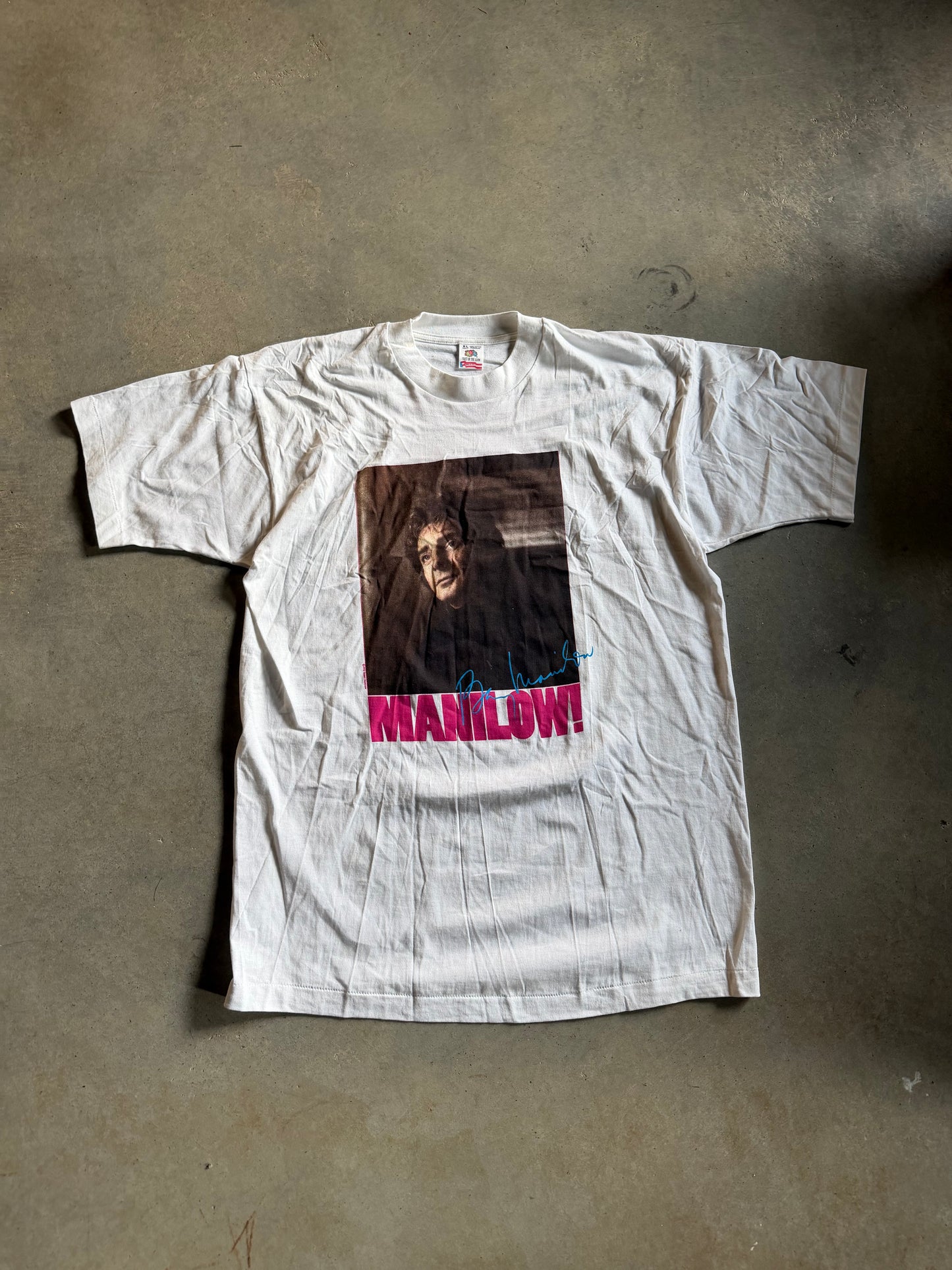 VTG Barry Manilow 1993 Hit Tour Tee Sz XL