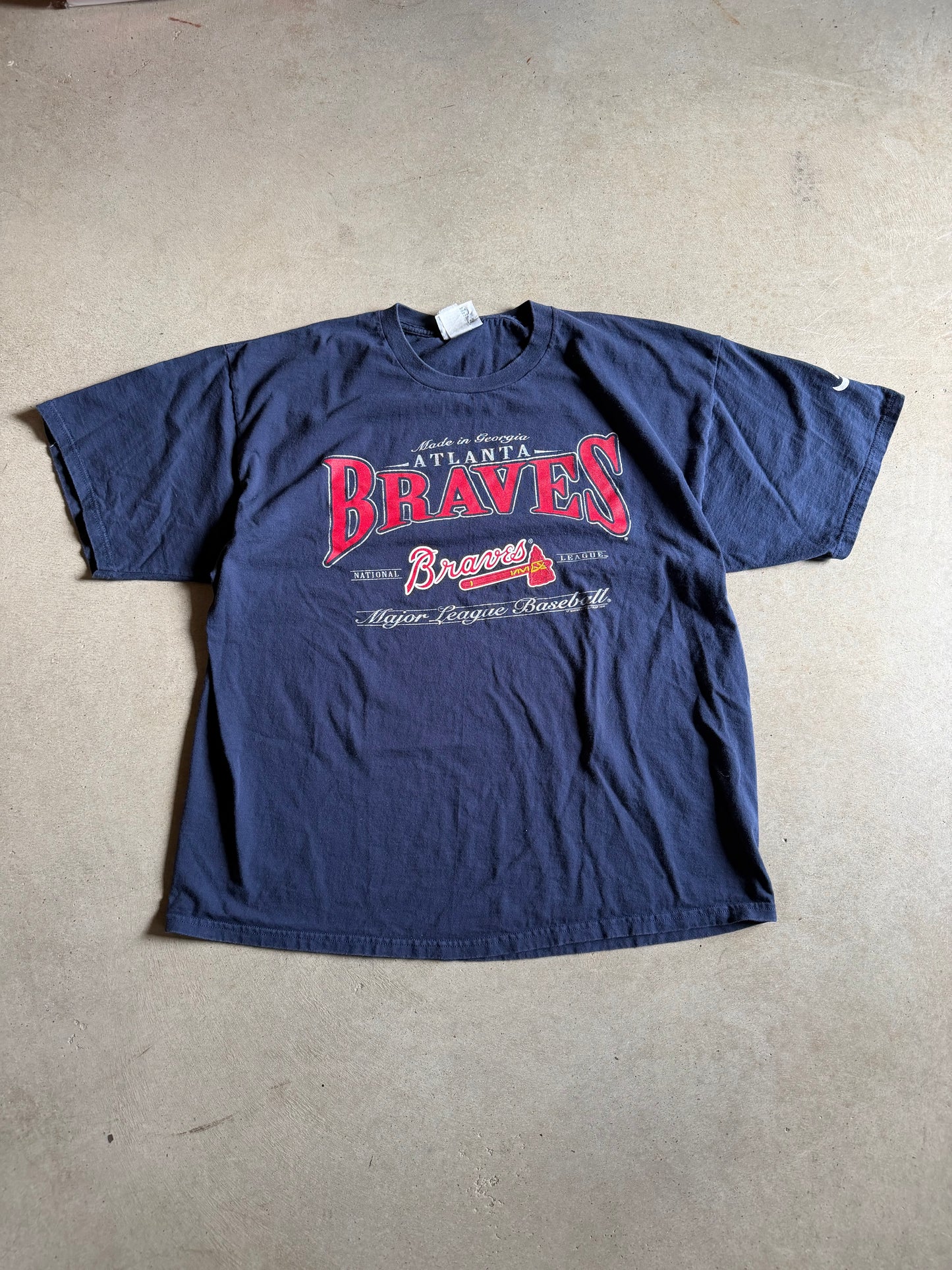 VTG Atlanta Braves Lee Sport Tee Sz 2XL