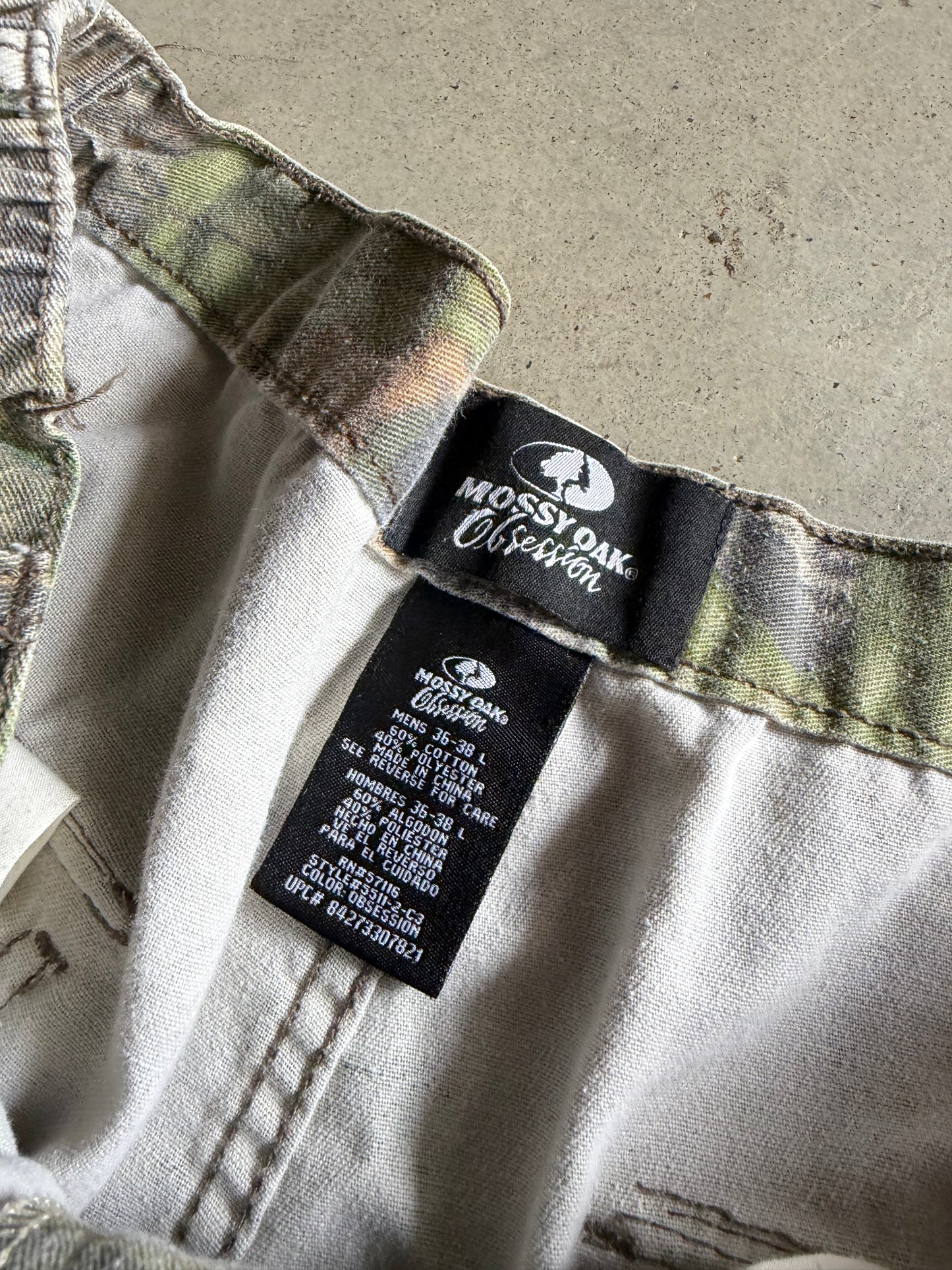 Mossy Oak Obsession Camo Pants Sz 38x32