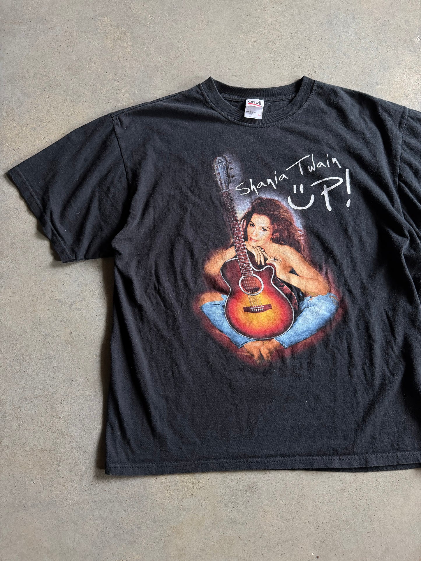 VTG Shania Twain Up Tour Tee Sz L