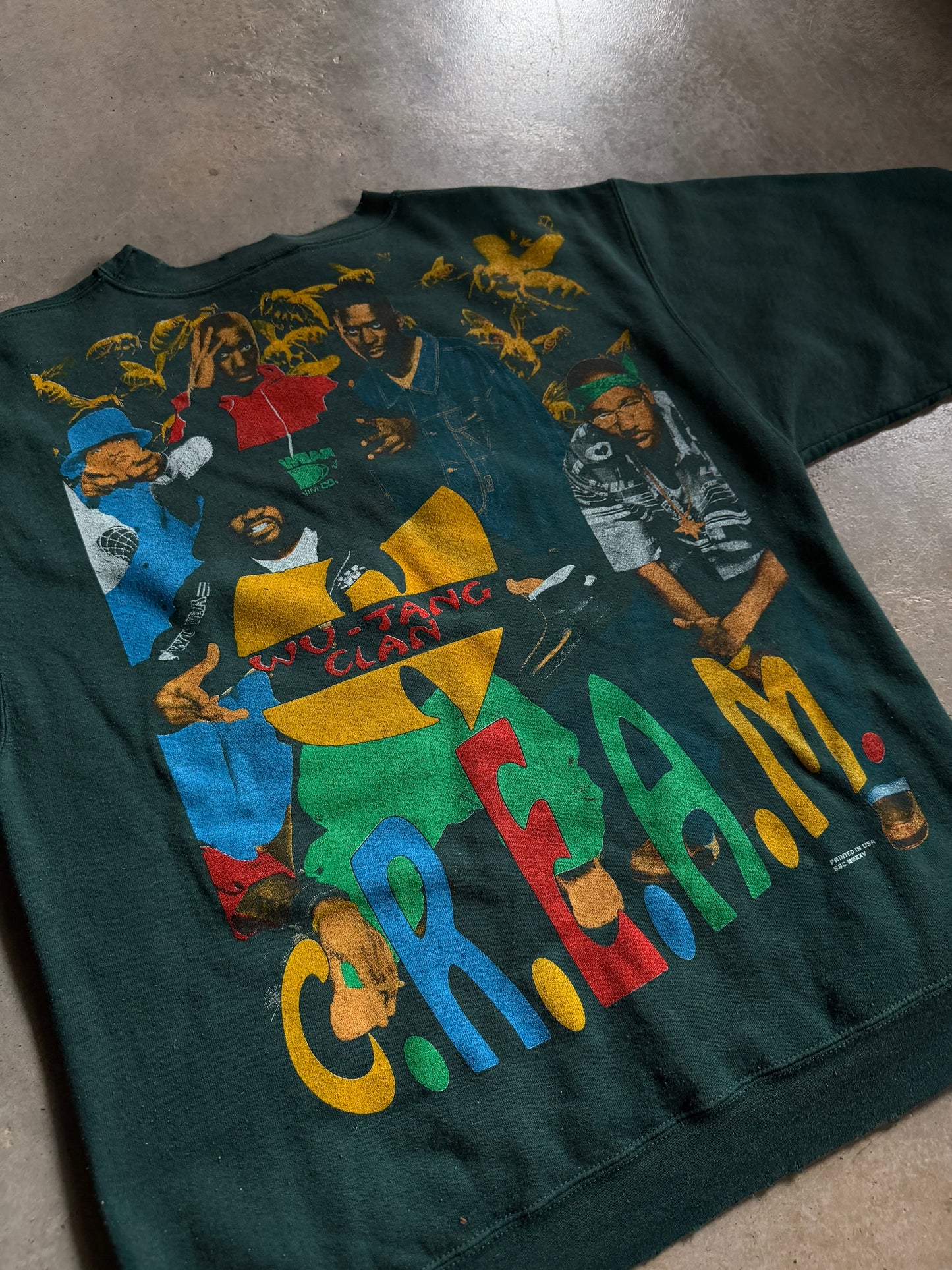 Backstock Co Wutang Vintage Sweatshirt Sz XL