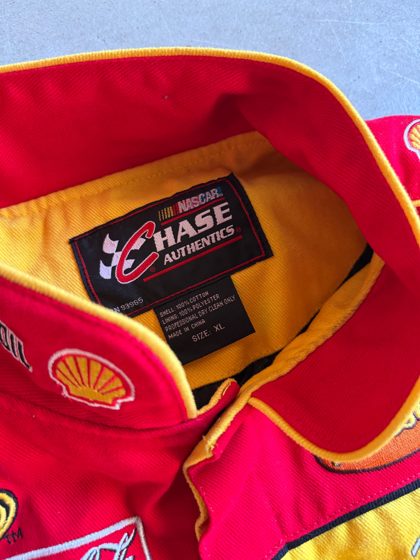 VTG Penzoil Shell Kevin Harvick Nascar Jacket Sz XL