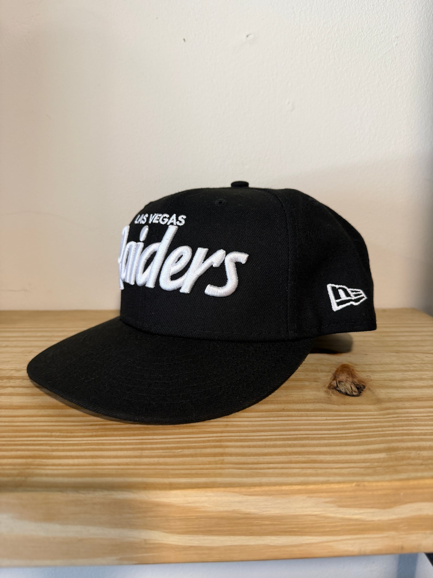 Los Angeles Retro Script Fitted Hat Sz 7 1/2