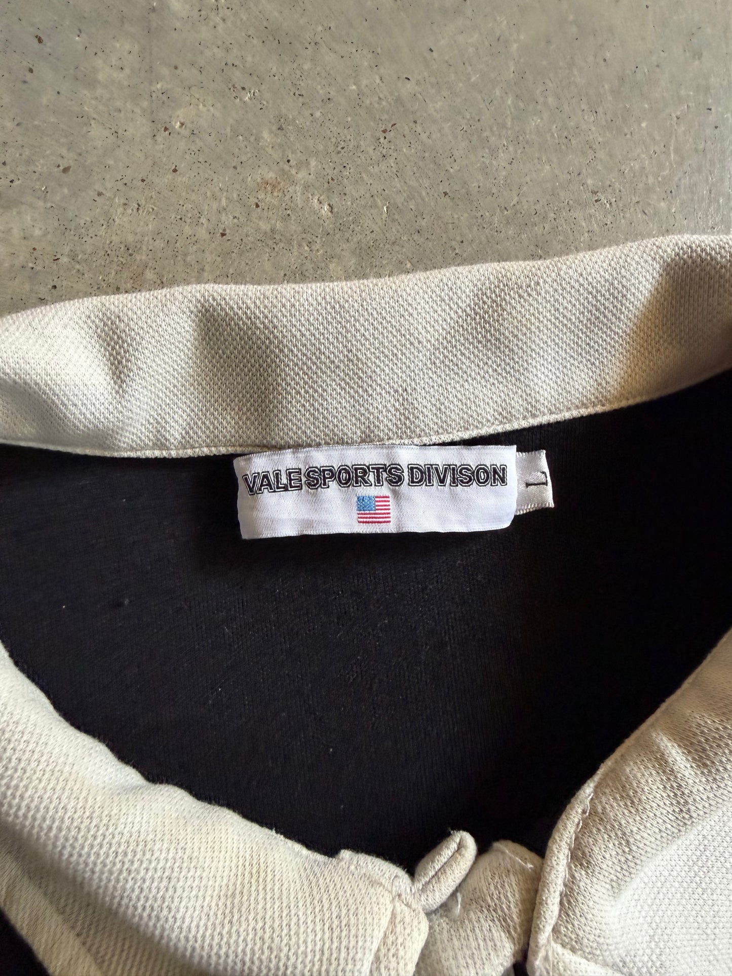 Vale Sport Division USA Derby LS Polo Sz L