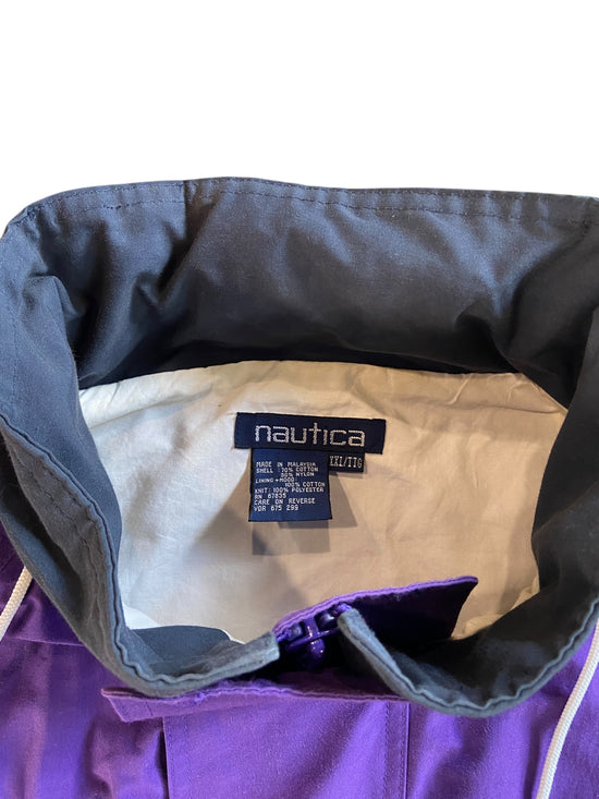 VTG Nautica Challenge Purple Jacket Sz 2XL