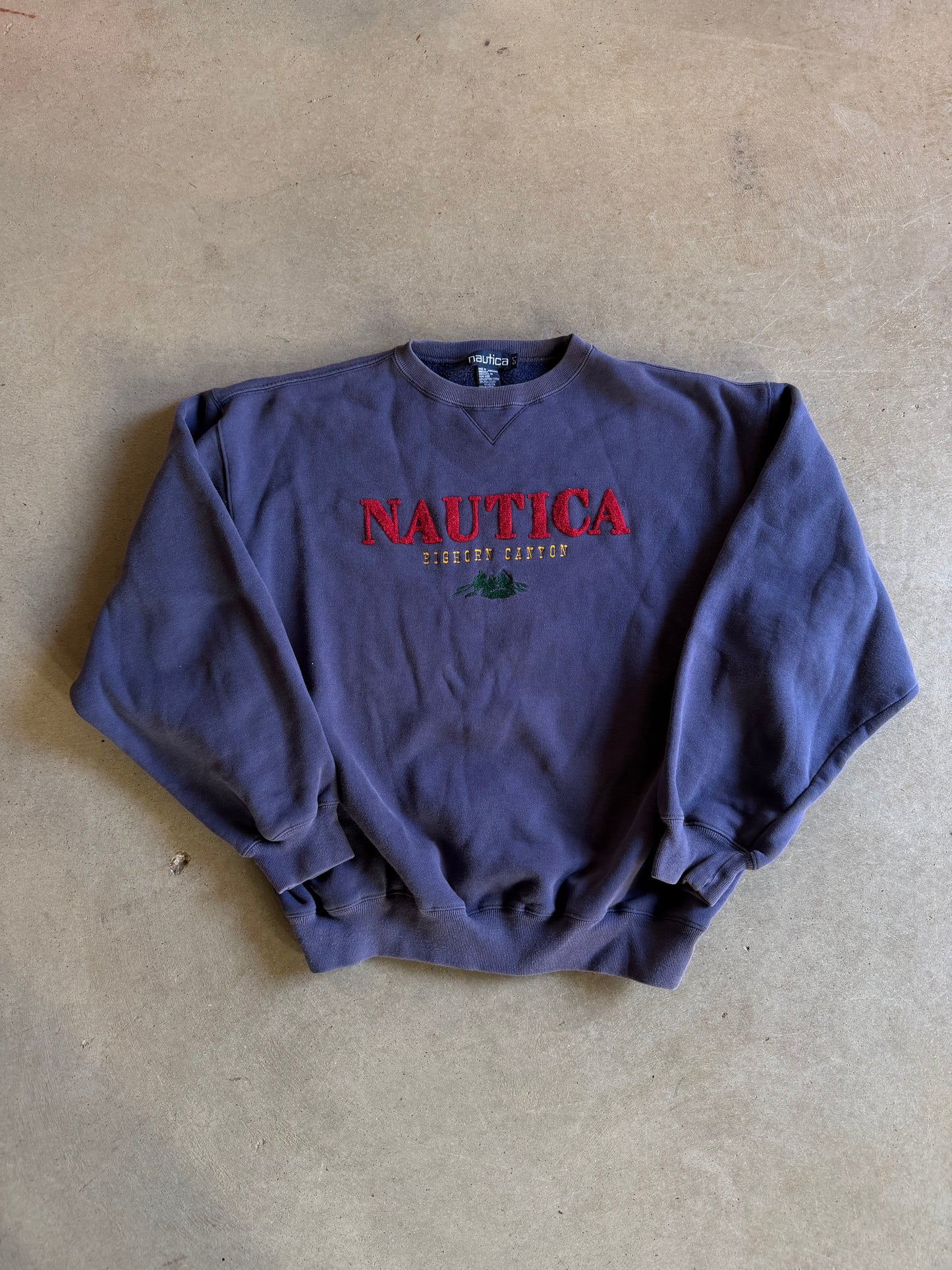 VTG Nautica Bighorn Canyon Sweatshirt Sz L/XL
