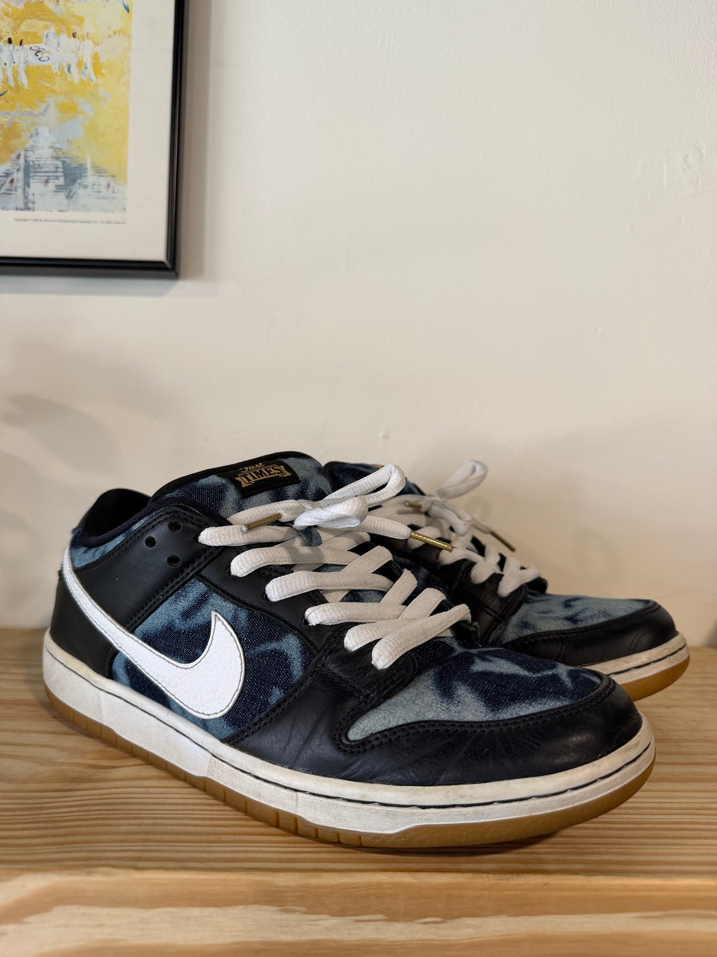 Preowned Nike SB QS Fast Times Black Size 10.5M/12W