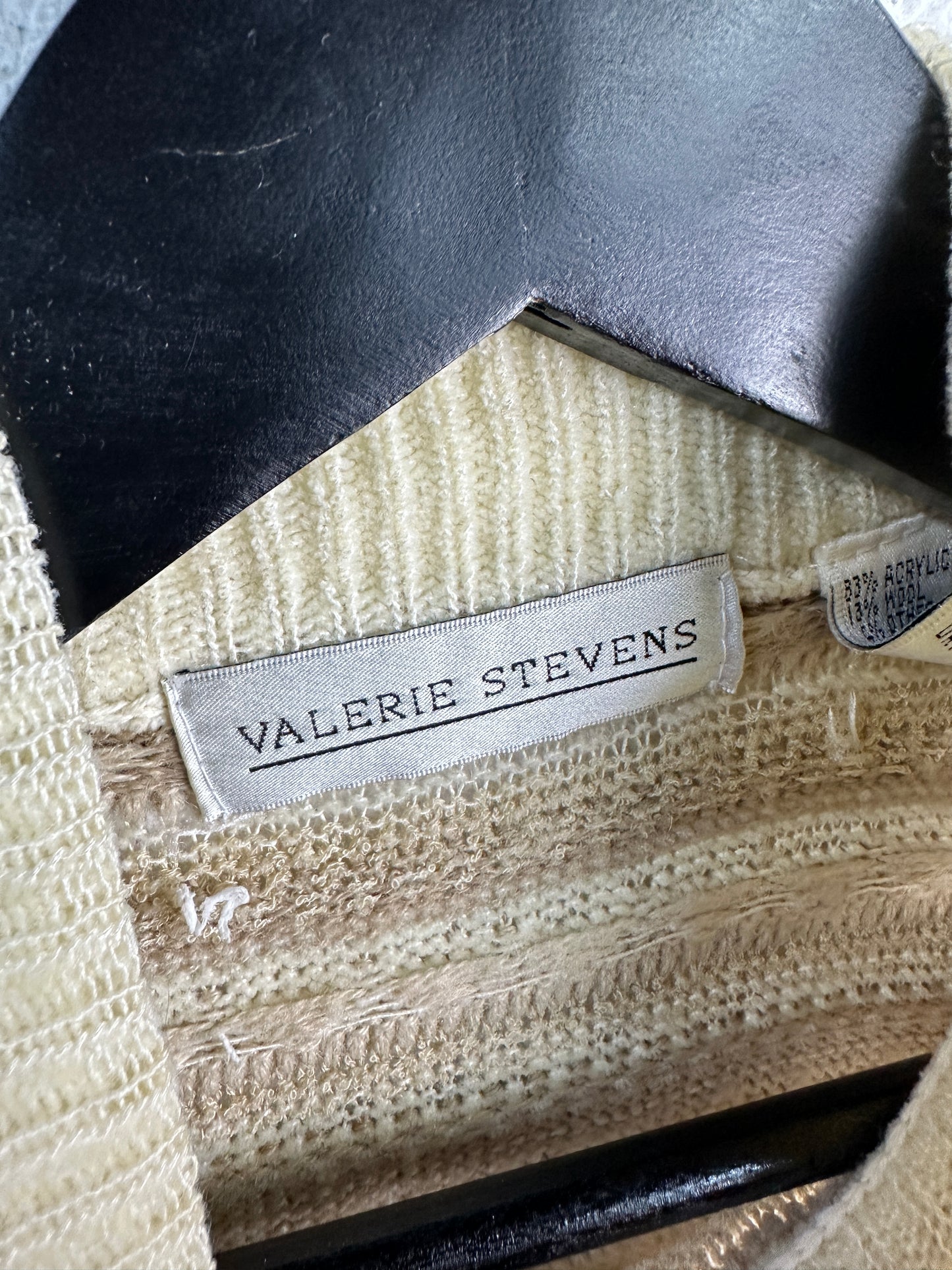 VTG Valerie Stevens Coogi Sweater Sz Wmns Med