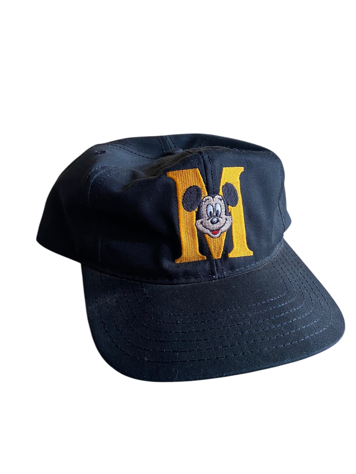 VTG Mickey Mouse Yellow M Hat