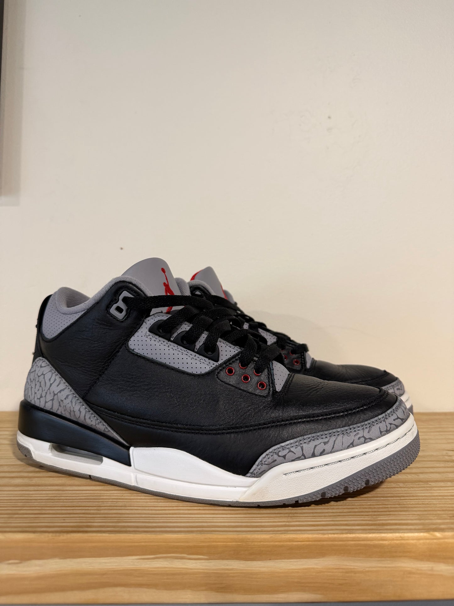 Preowned Jordan 3 Retro OG Black Cement (2024) Sz 11M/12.5W
