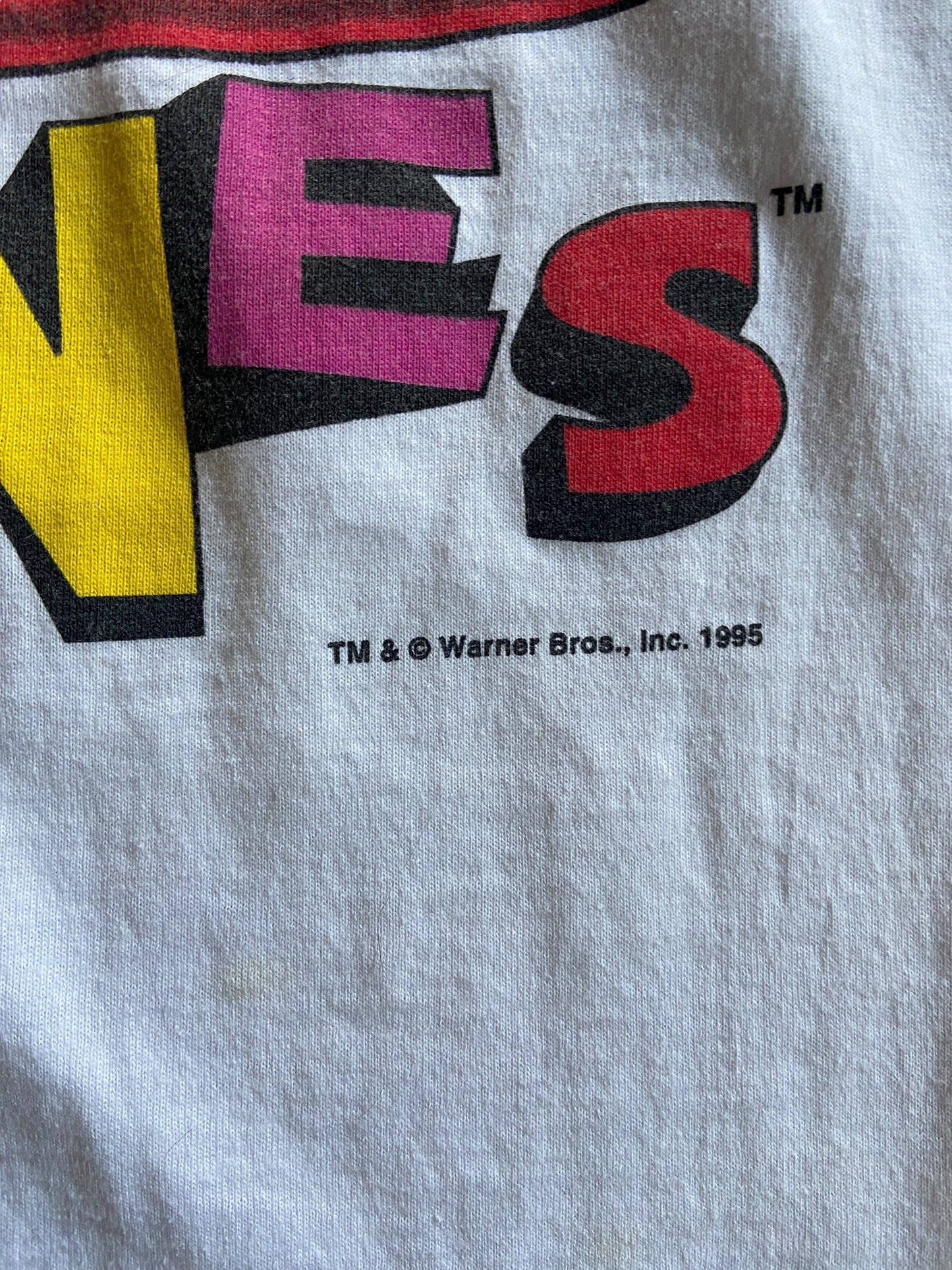 VTG Looney Tunes Classic Logo Tee Sz XL