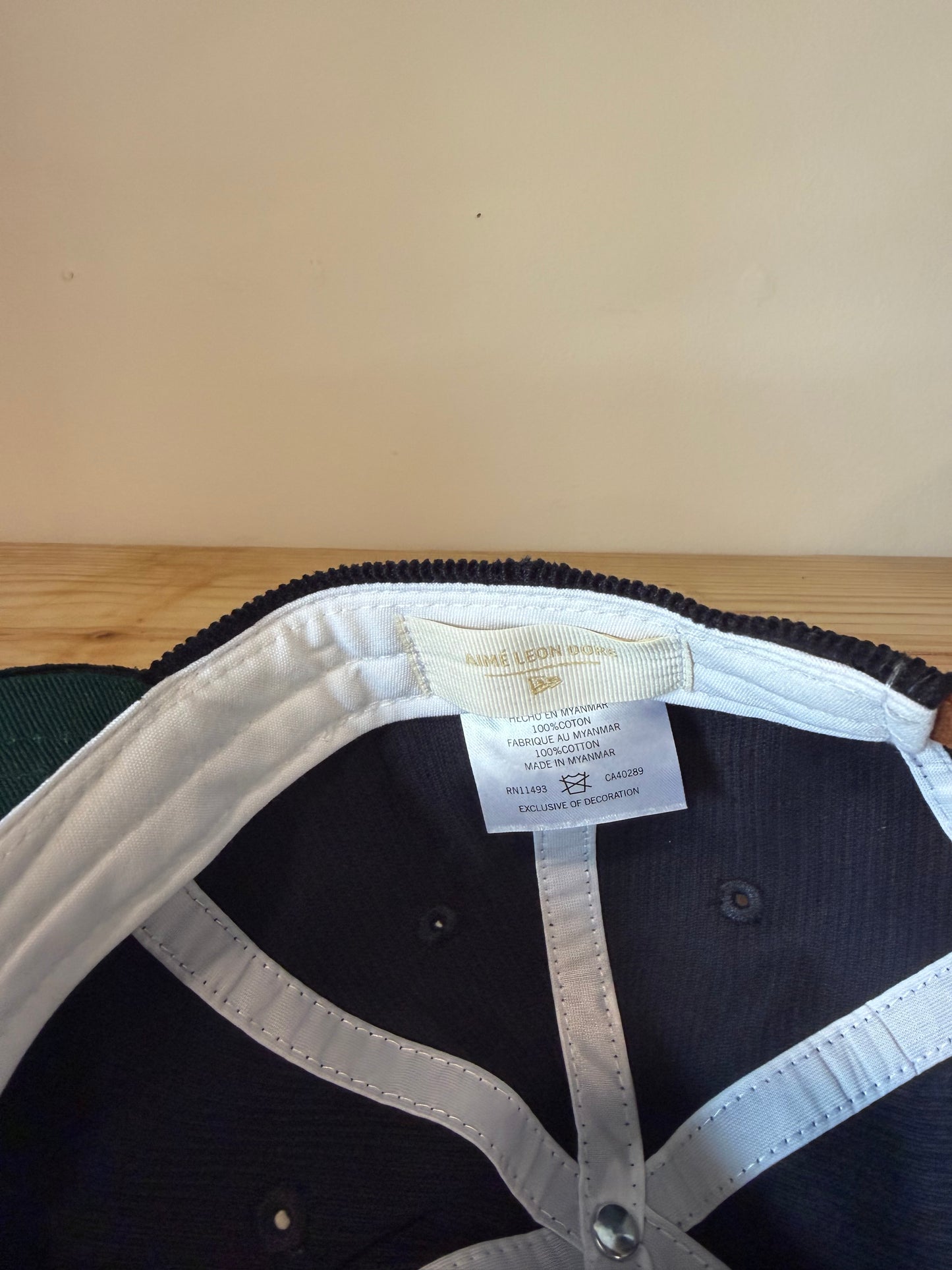 Aime Leon Dore x New Era New York Yankees Corduroy Adjustable Hat