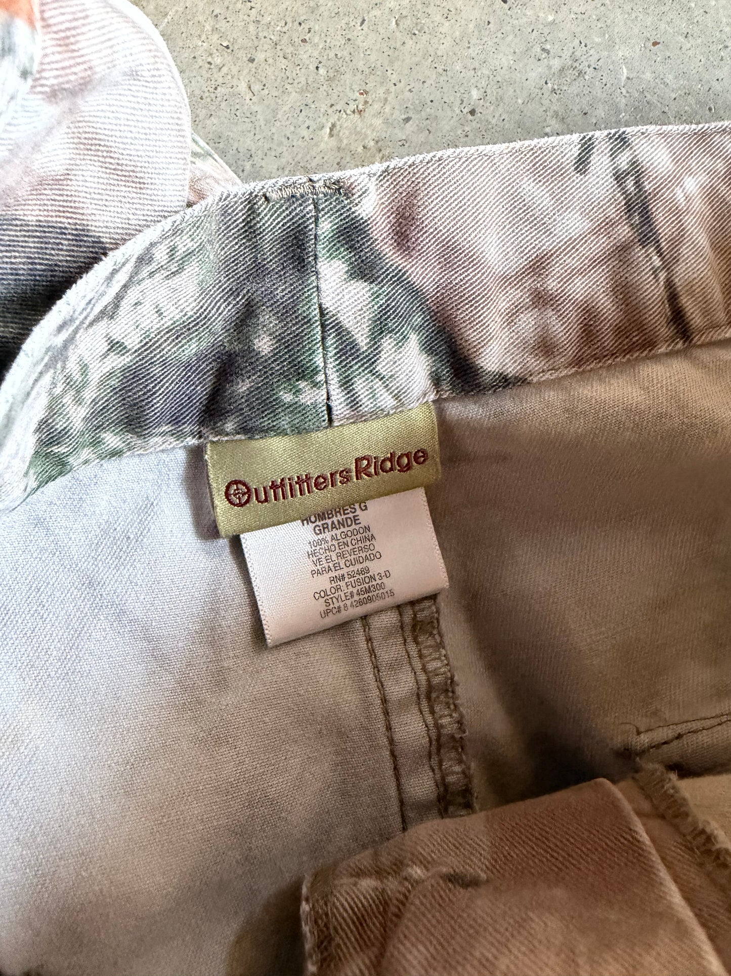 Outfitters Ridge Camo Pants Sz 36x27