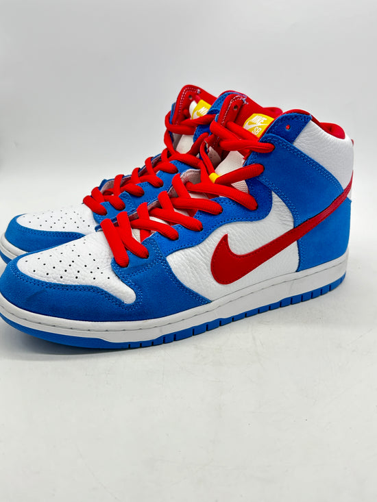 Preowned 2020 Nike Dunk High SB 'Doraemon' Sz 12M/13.5W