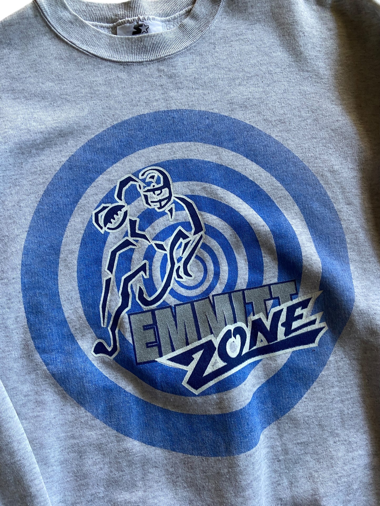 VTG Dallas Cowboys Emmitt Zone Sweatshirt Sz XL