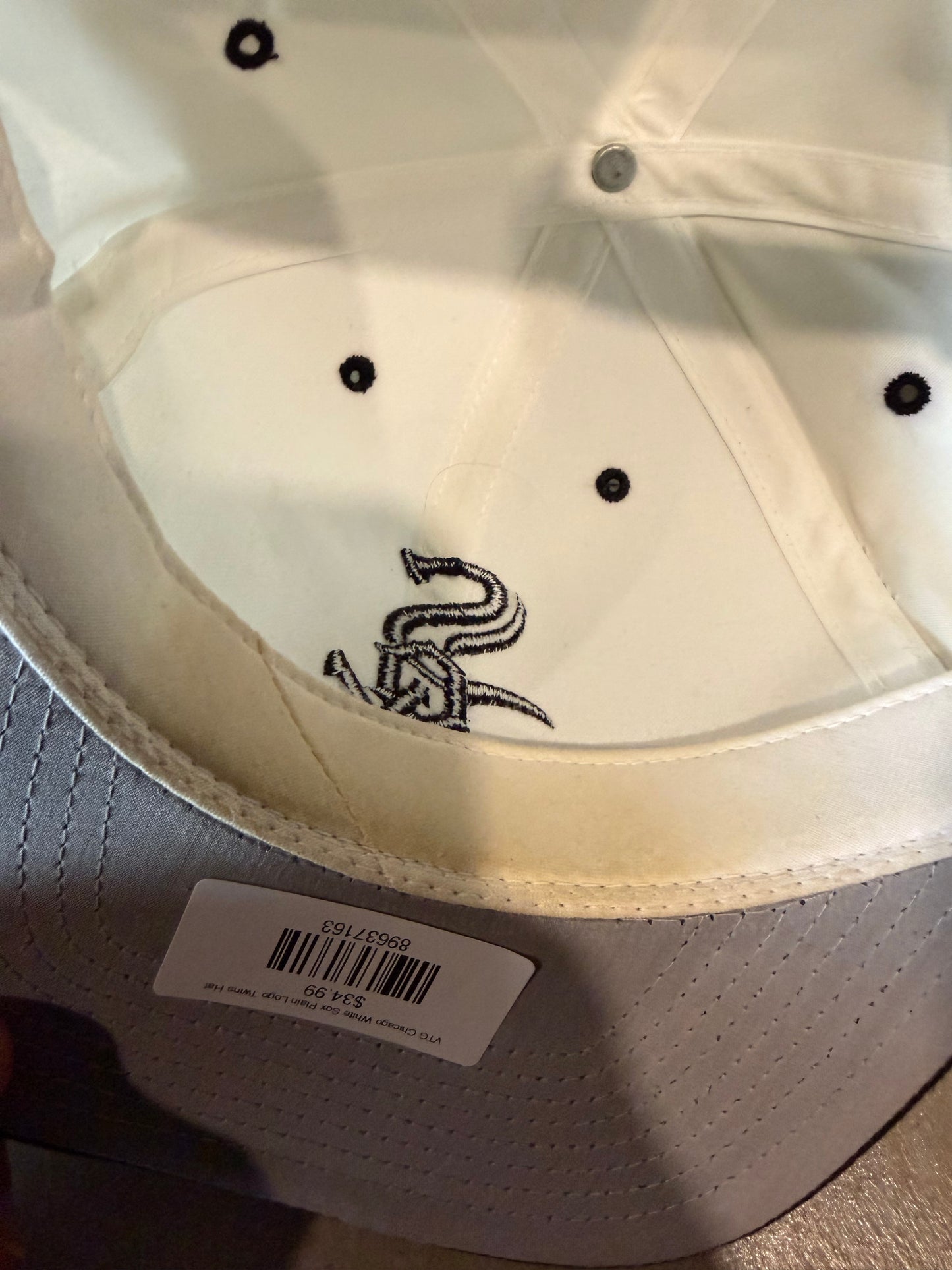 VTG Chicago White Sox Plain Logo Twins Hat
