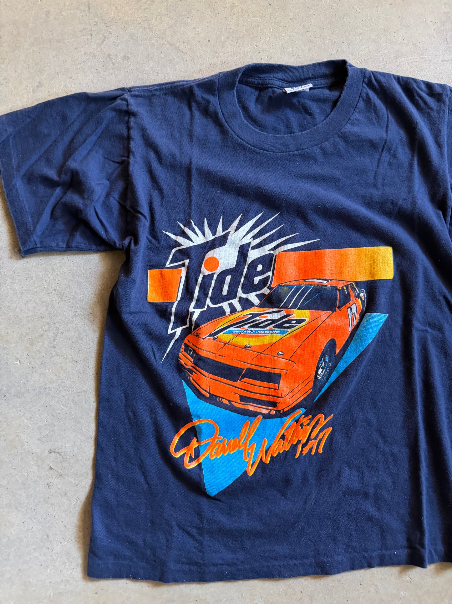 VTG Darrell Waltrip Tide Tee Sz M