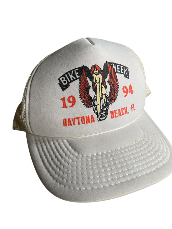 VTG Bike Week Daytona Beach 1994 Girl Trucker Hat
