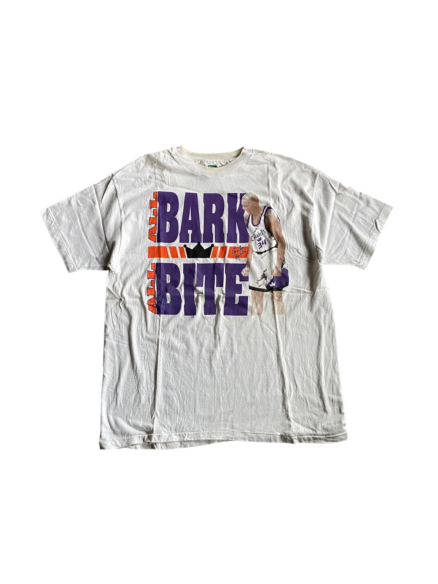 VTG Charles Barkley All Bark No Bite Tee Sz XL