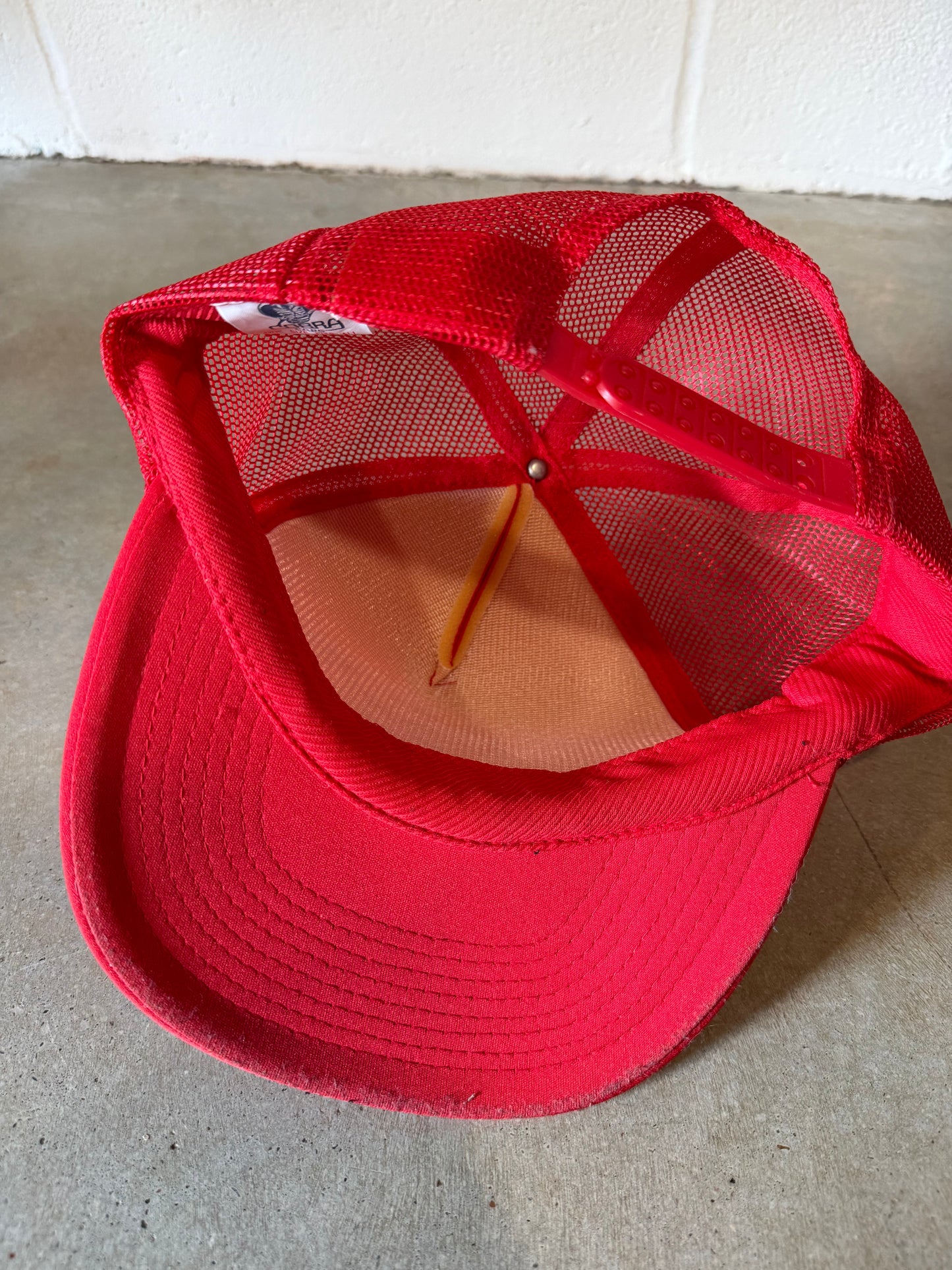 VTG Newby Motors Truck Red Trucker Hat