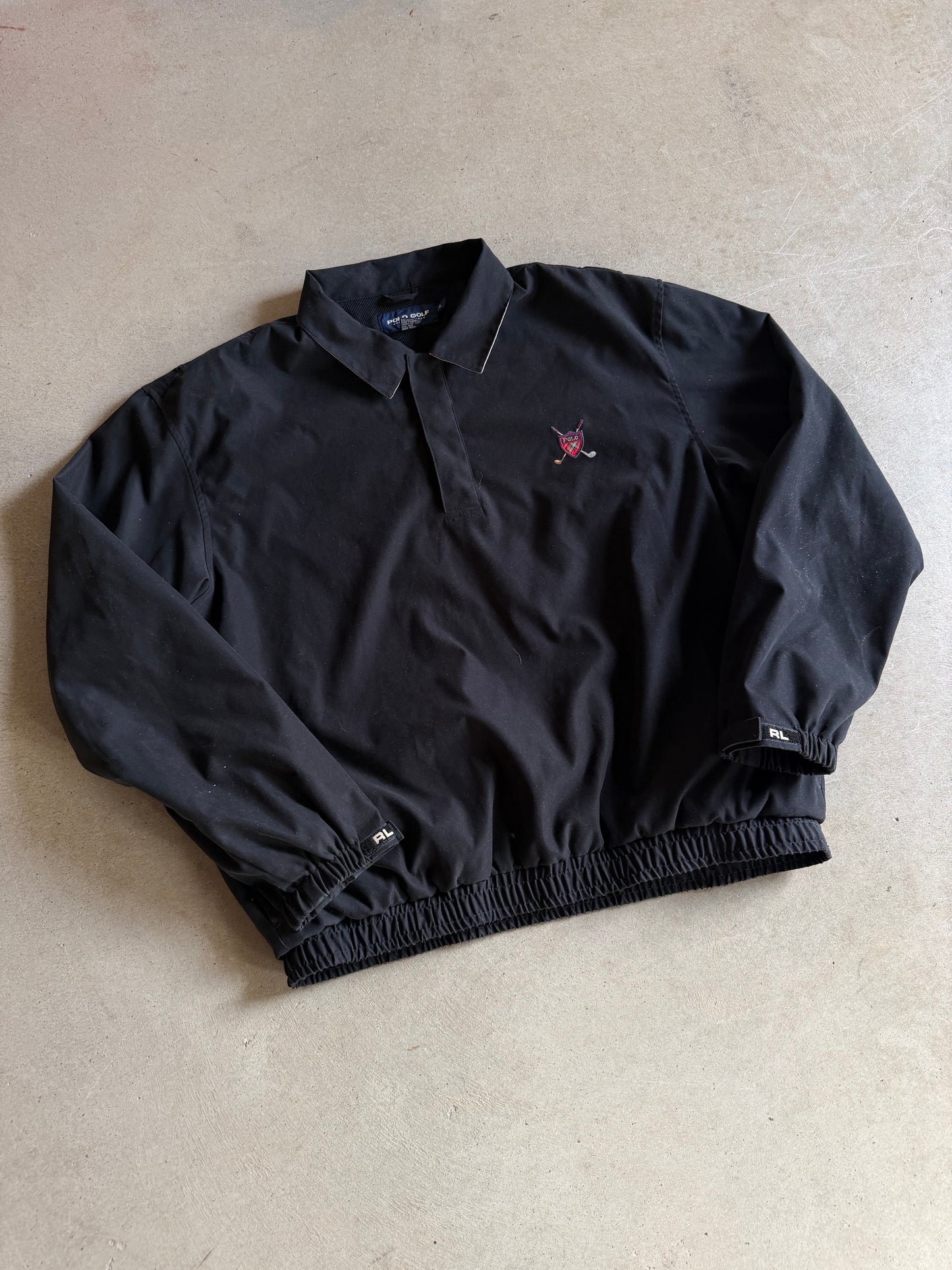VTG Polo Golf Pullover Jacket Sz L