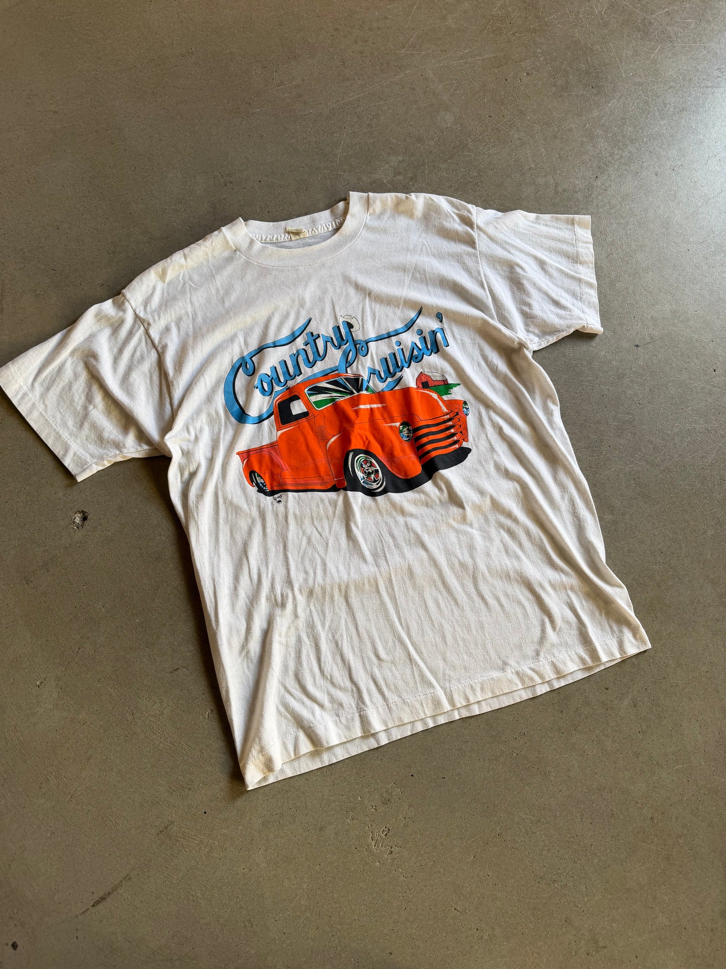 VTG Chevy Trucks Country Cruising Tee Sz L