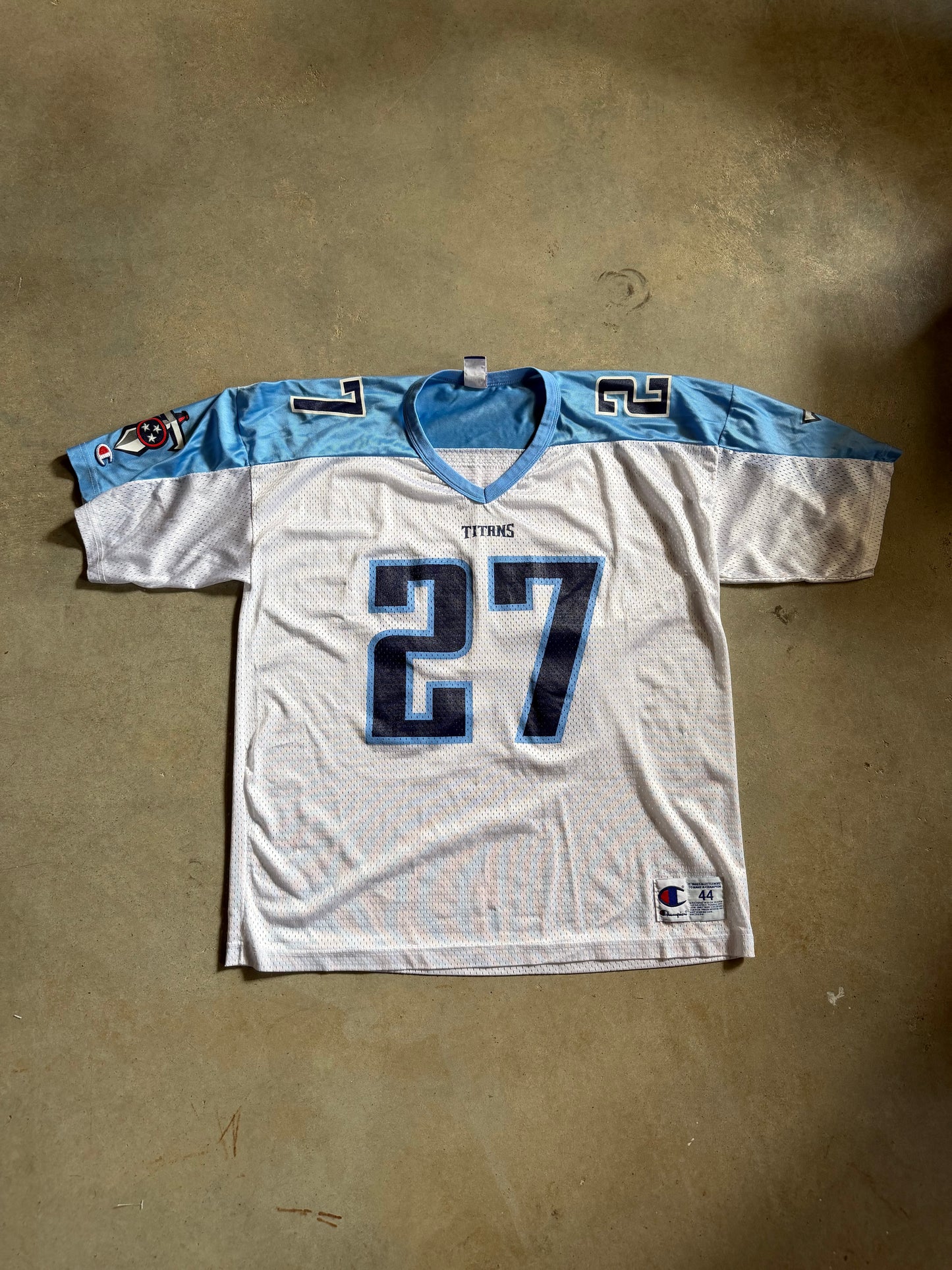 VTG Tennessee Titans Eddie George Champion Jersey Sz L