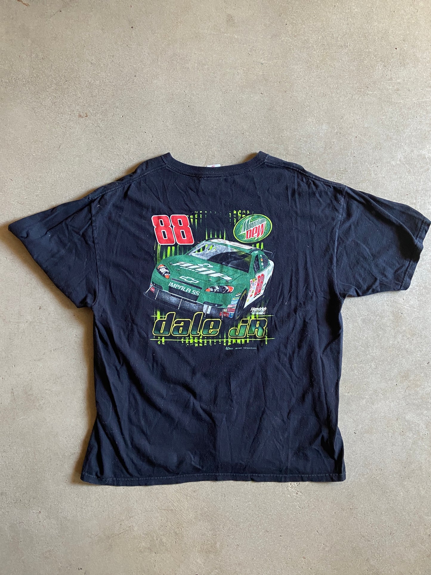 Y2K Dale Earnhardt Jr. Amp Energy Tee Sz XL