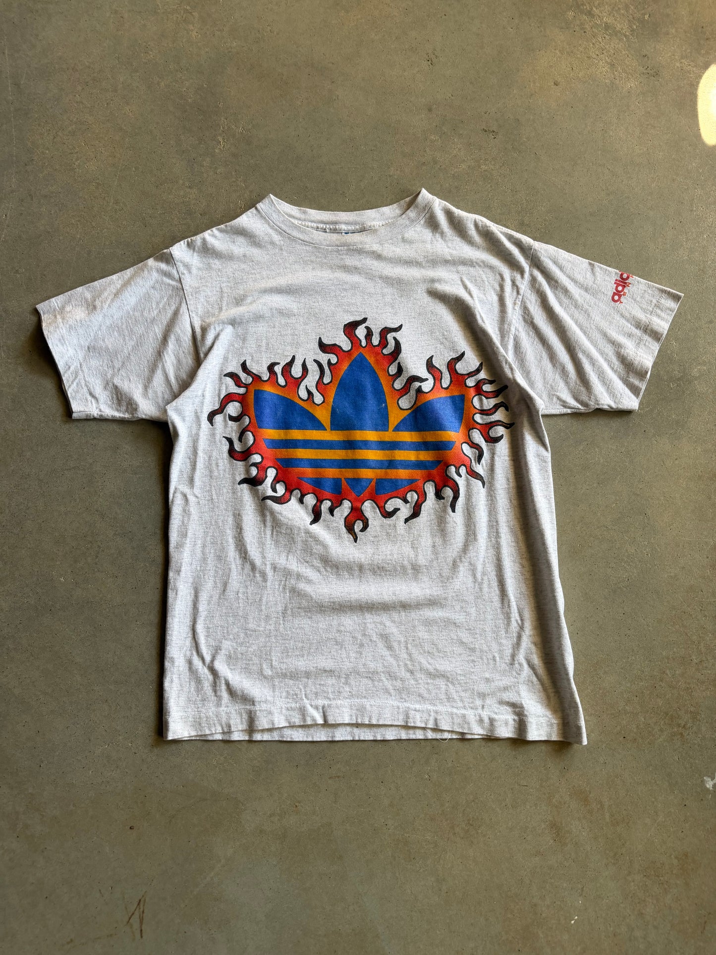 VTG Adidas Tennis Too Hard To Handle Tee Sz M/L